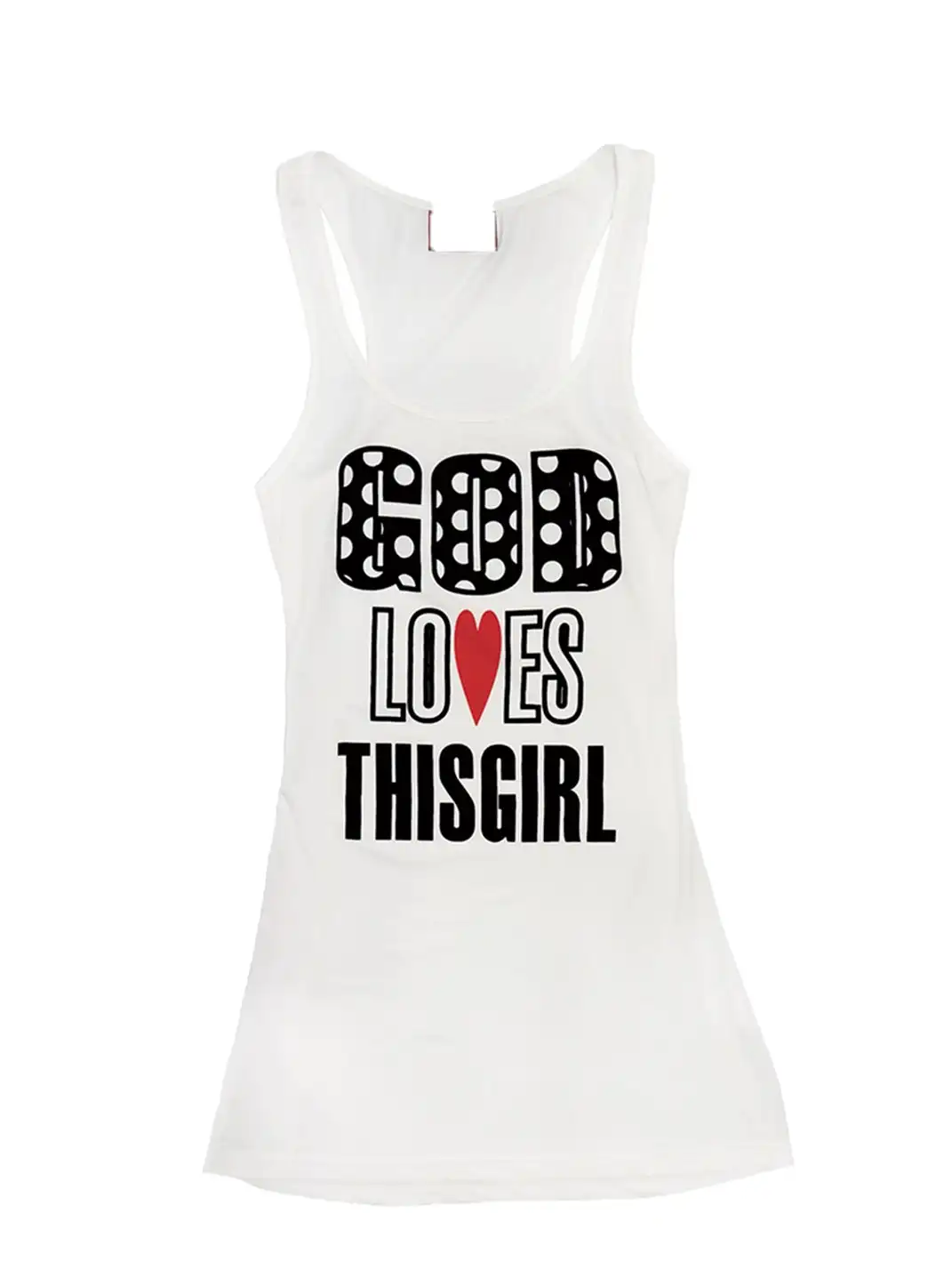 ONNASENSHI | Long Length Sheer Tank Top
