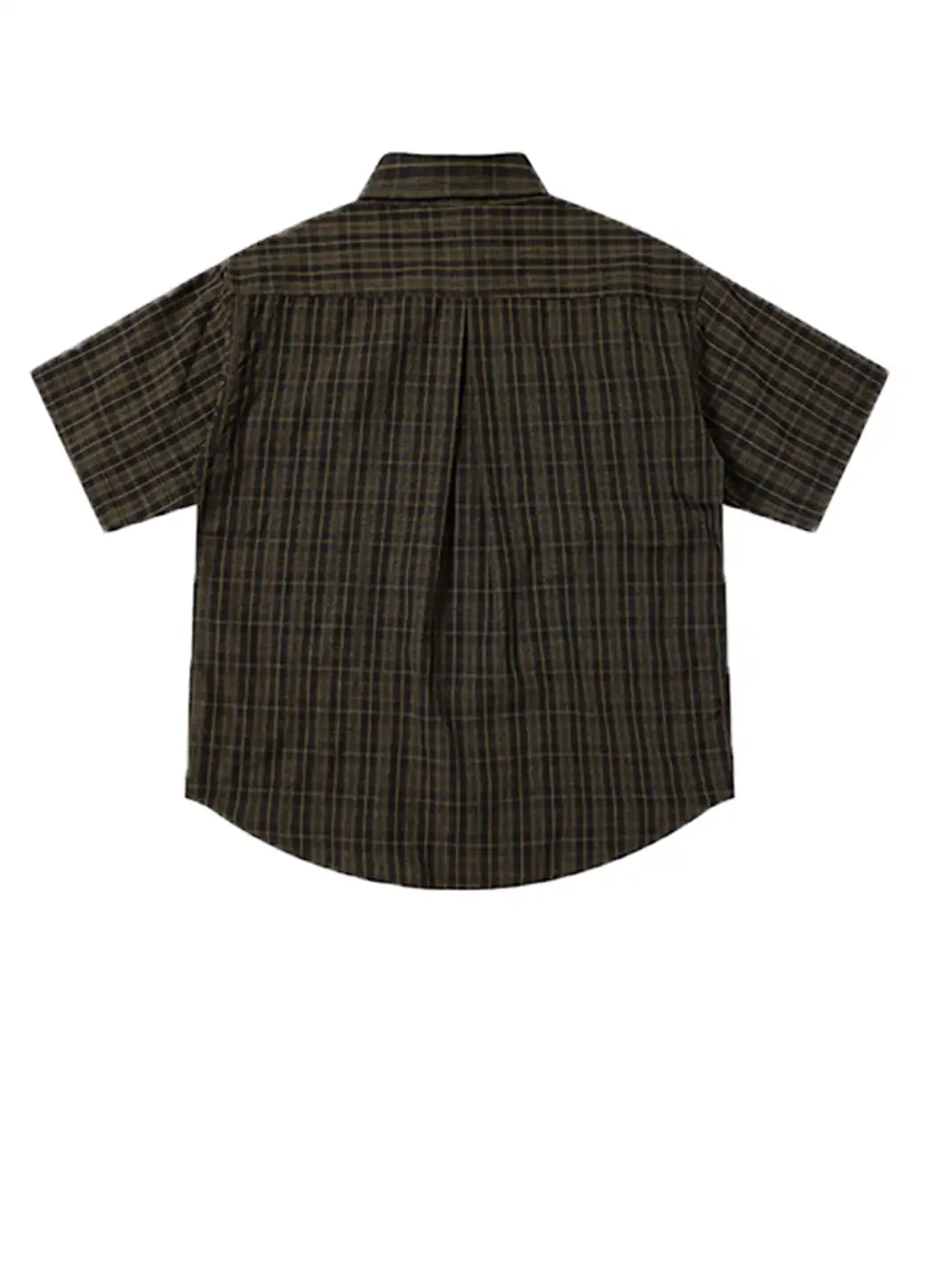BOTANICA | Vintage Short Sleeve Plaid Shirt