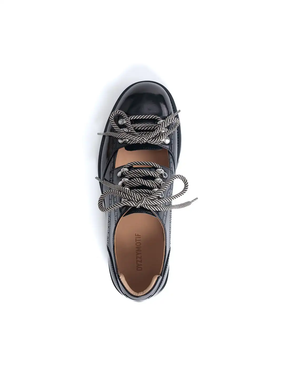 DYZZYMOTIF | Cut Out Workwear Genuine Leather Derby Shoes