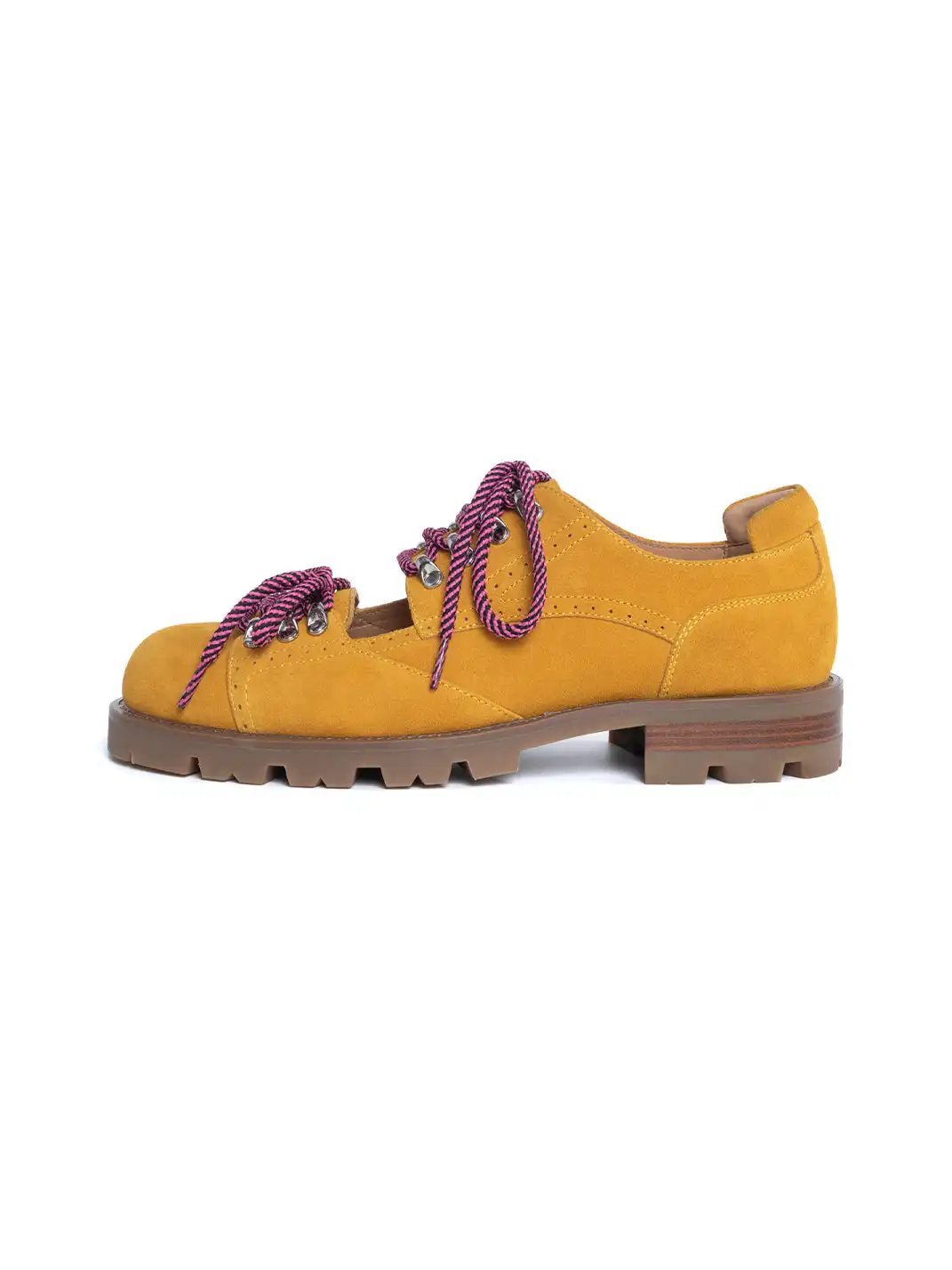 DYZZYMOTIF | Cut Out Workwear Genuine Leather Derby Shoes