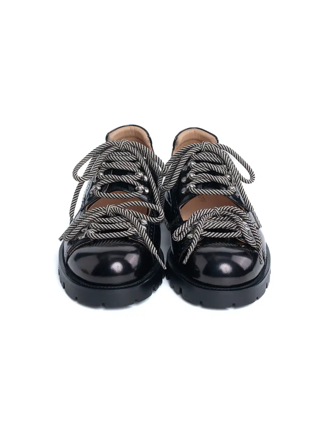 DYZZYMOTIF | Cut Out Workwear Genuine Leather Derby Shoes
