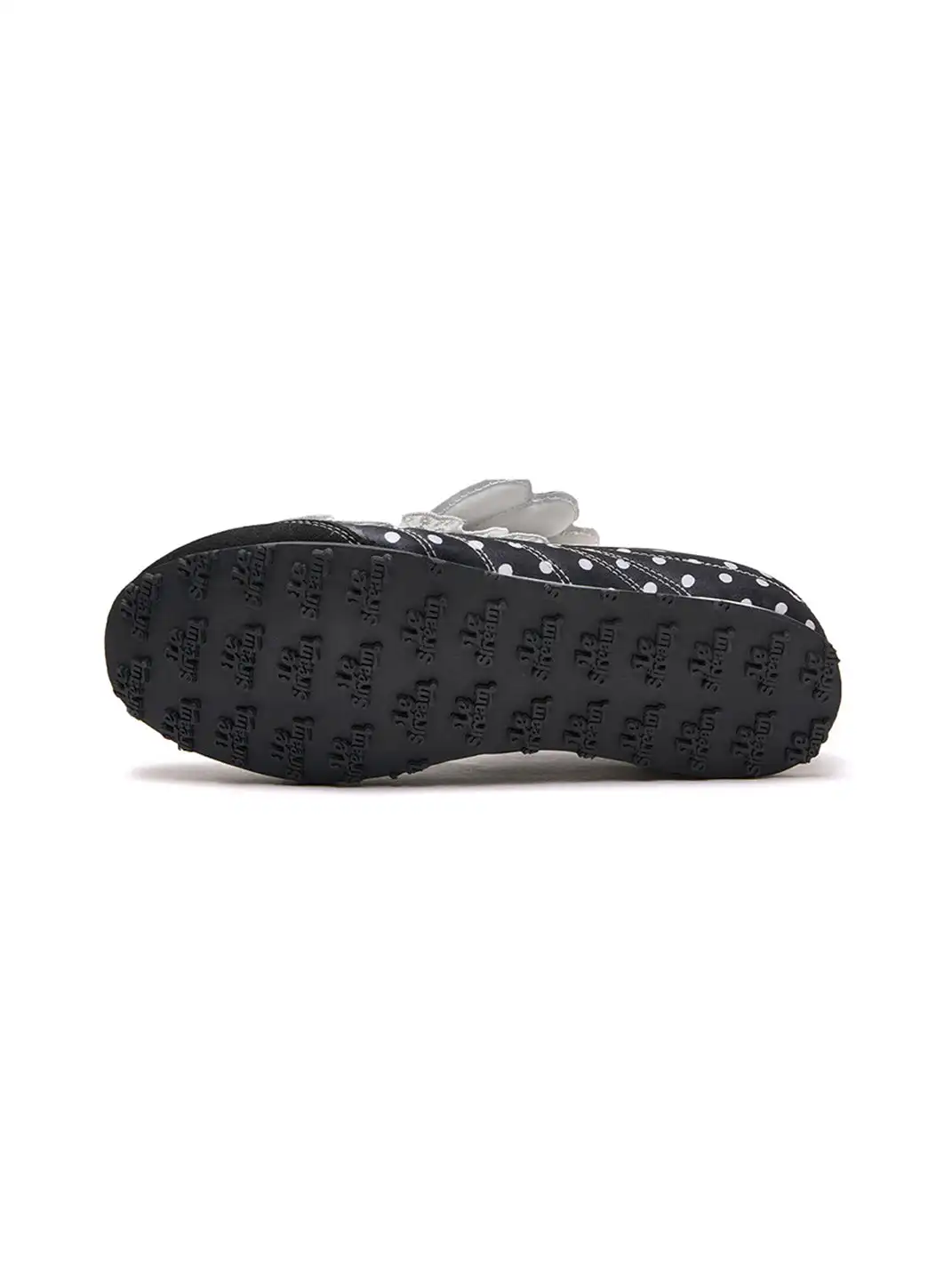 LeStream | Lace Polka Dot Wing Decor Flat Shoes