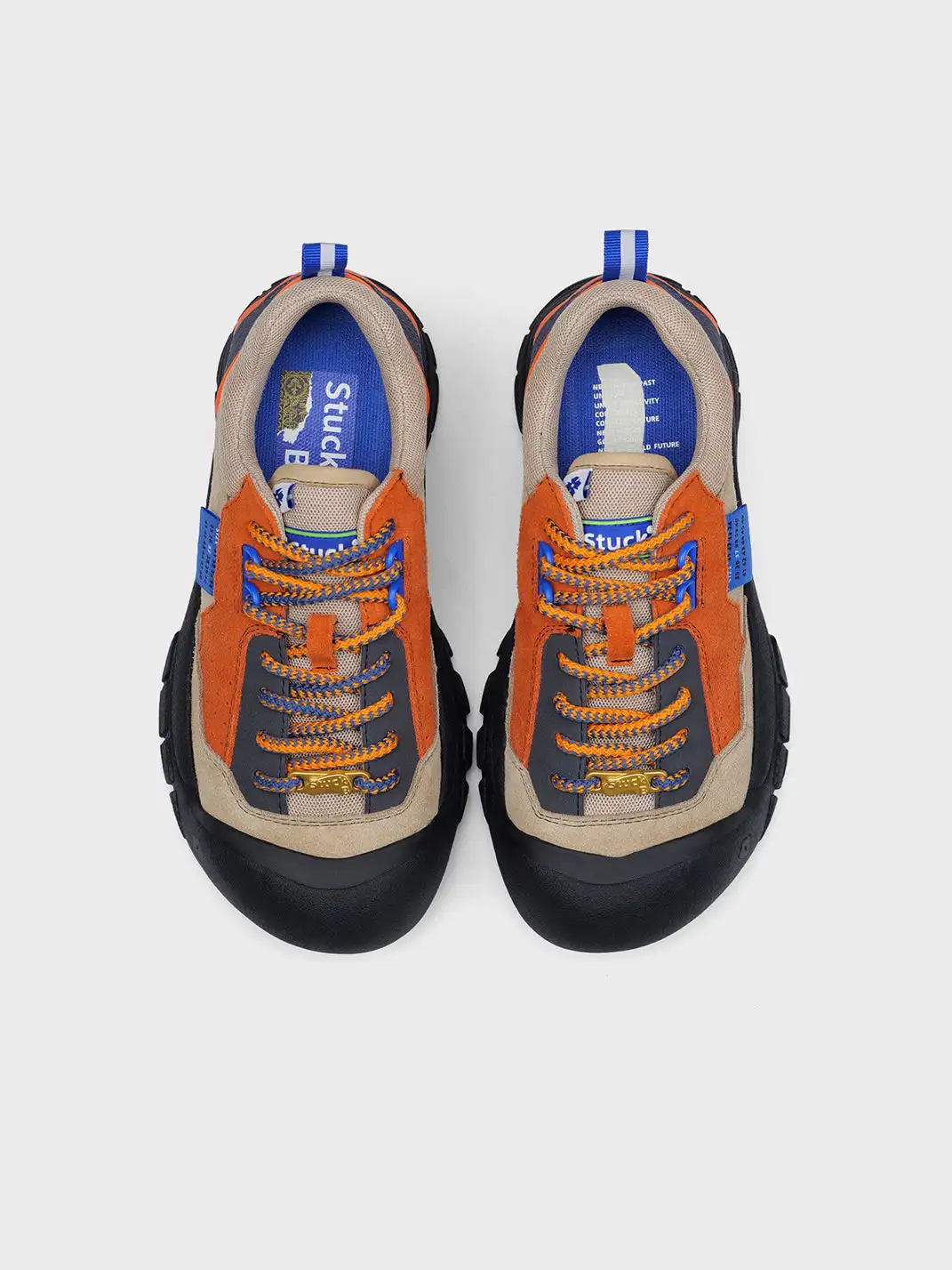 StuckB | Suede Outdoor Hiking Chunky Platform Sneakers