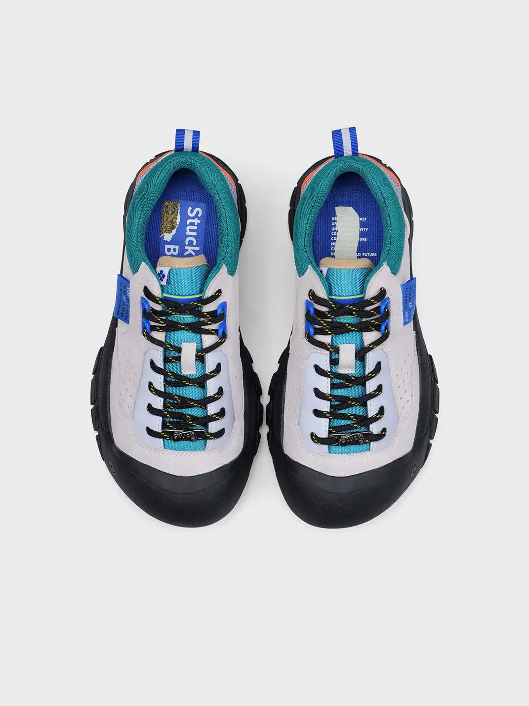 StuckB | Suede Outdoor Hiking Chunky Platform Sneakers