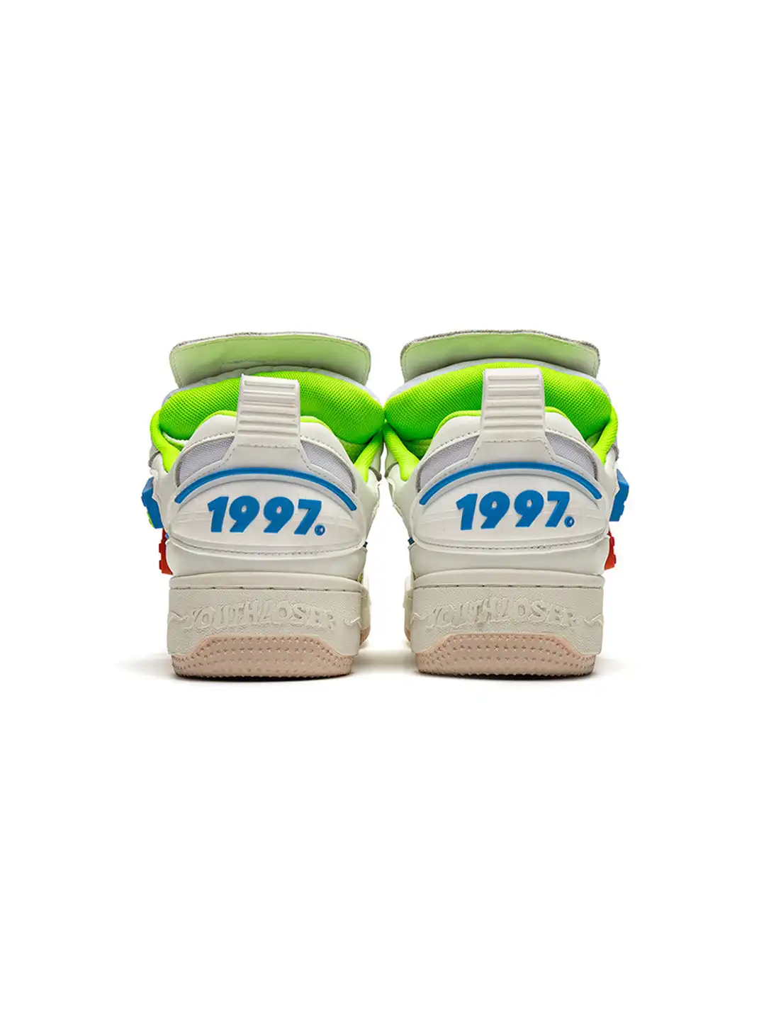 Youthloser | Building Block Versatile Chunky Bread Shape Skate Sneakers