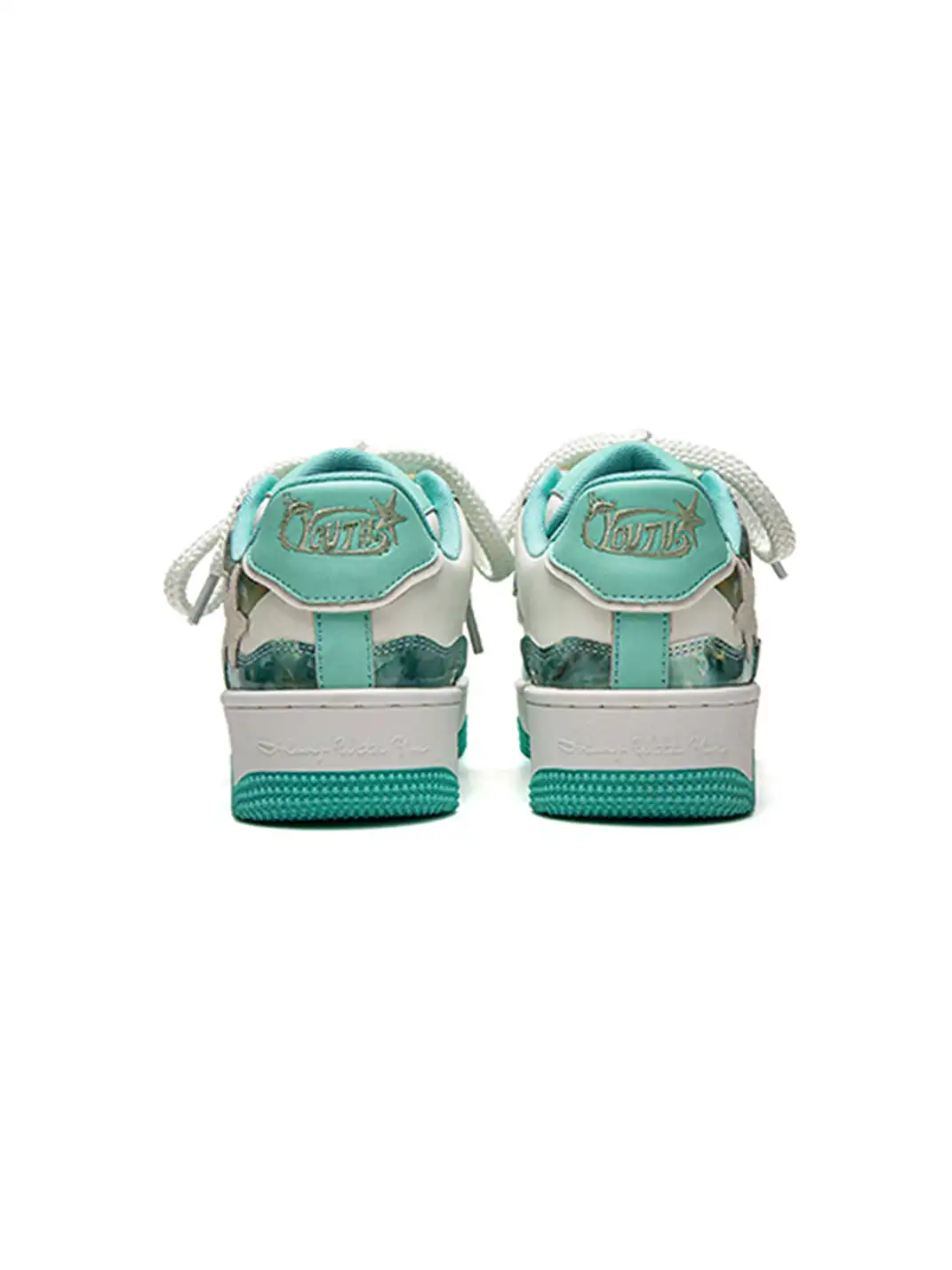 Youthloser | Star Patch Chunky Platform Skate Sneakers
