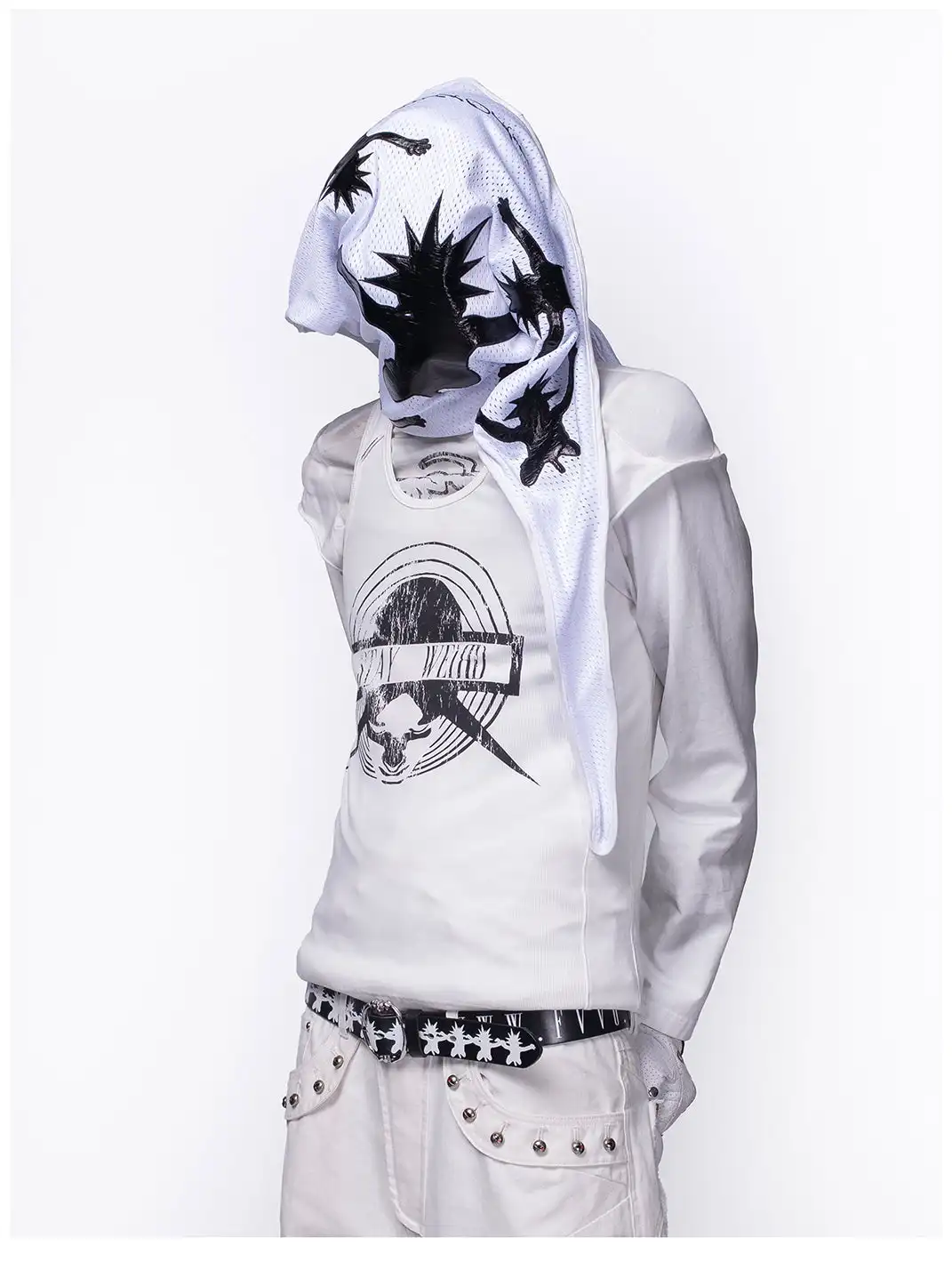 FVVO | Skull Monster Print Tank Top