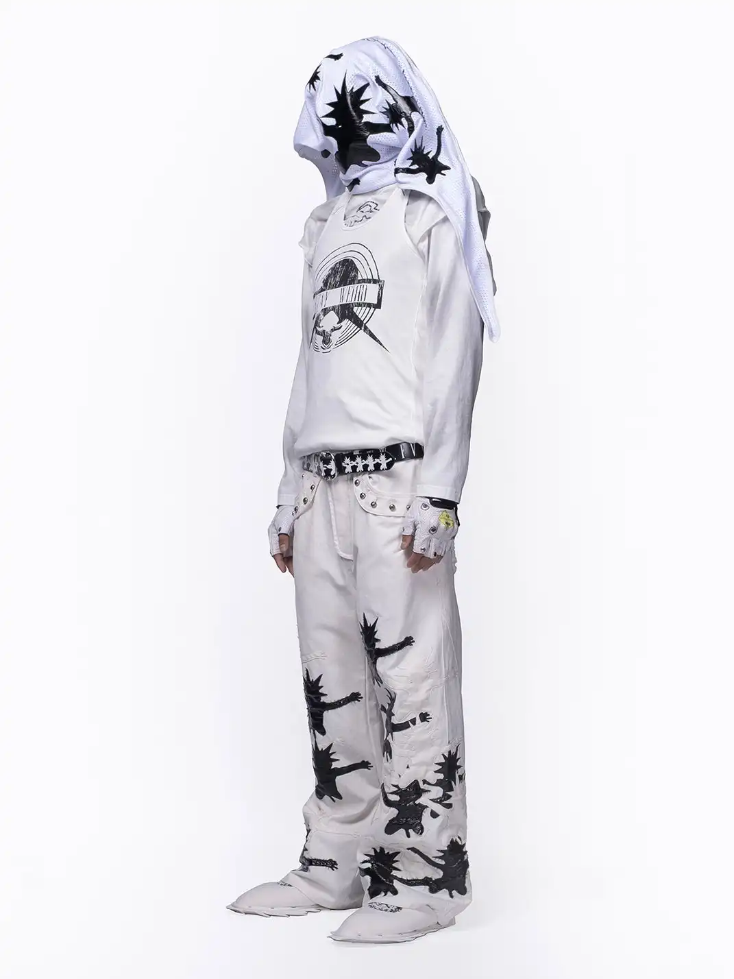 FVVO | Skull Monster Print Tank Top