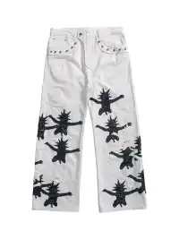 FVVO | Embroidered Logo Jeans