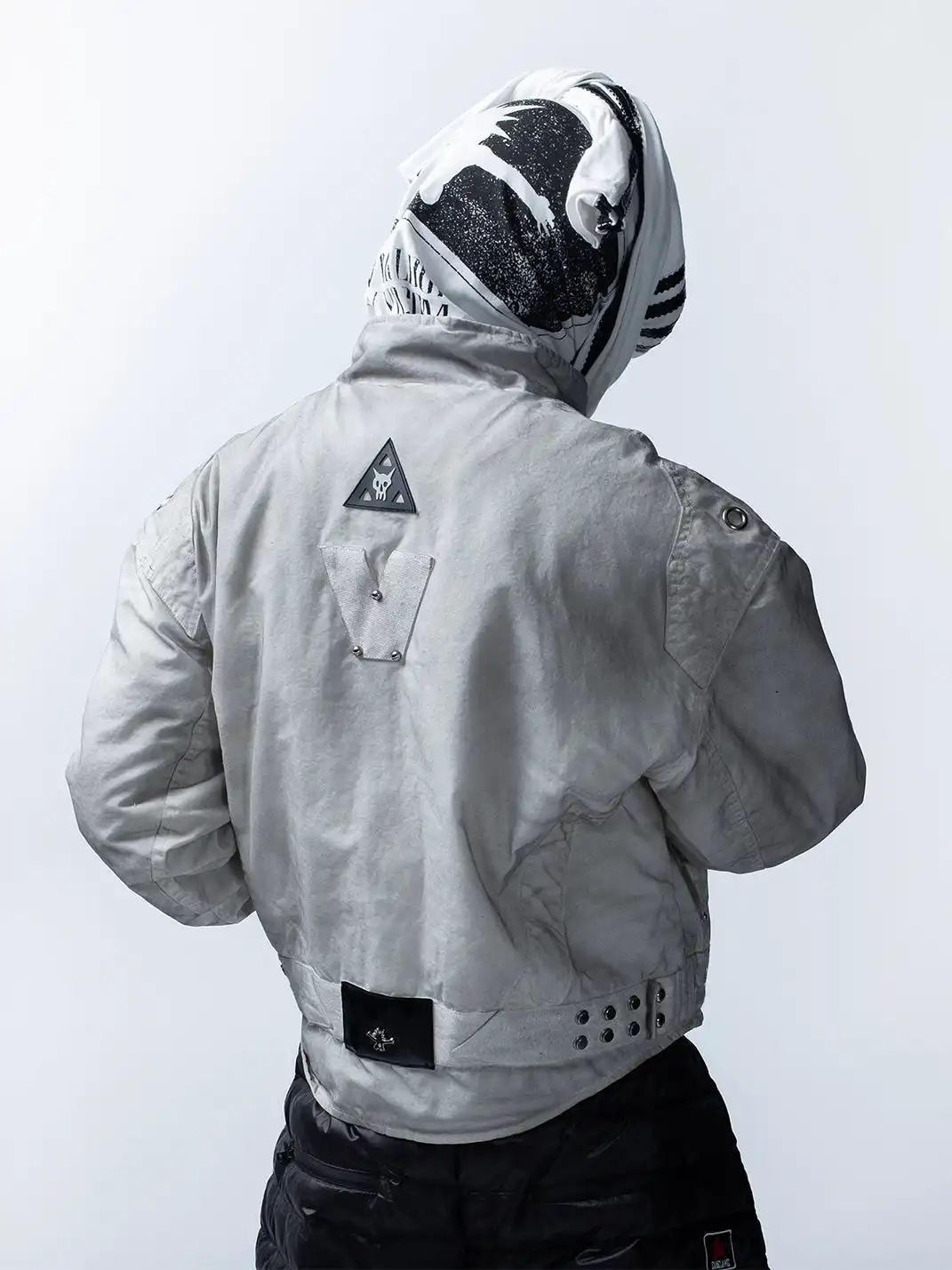 FVVO | Quilted Cropped Biker Jacket