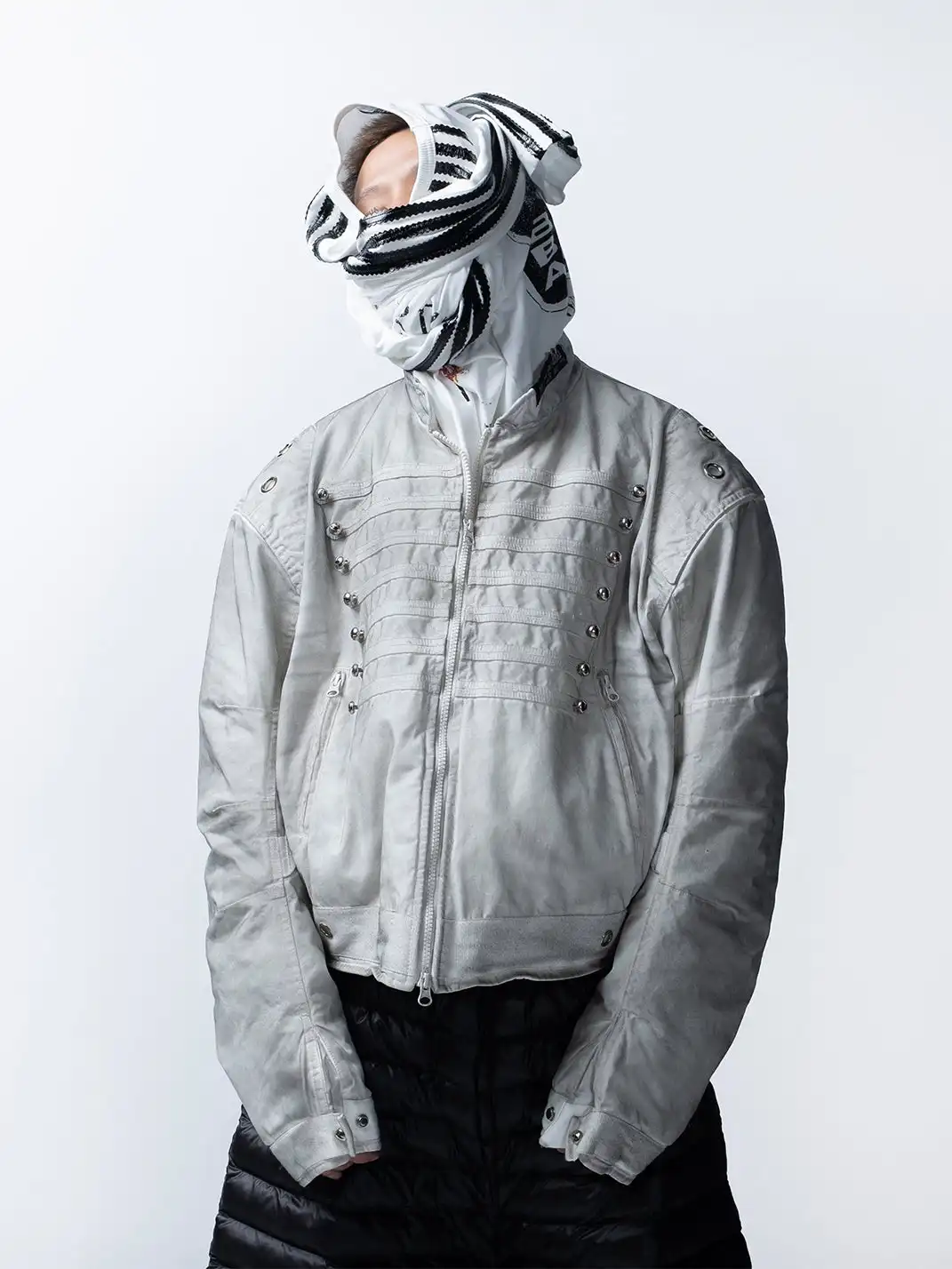 FVVO | Quilted Cropped Biker Jacket