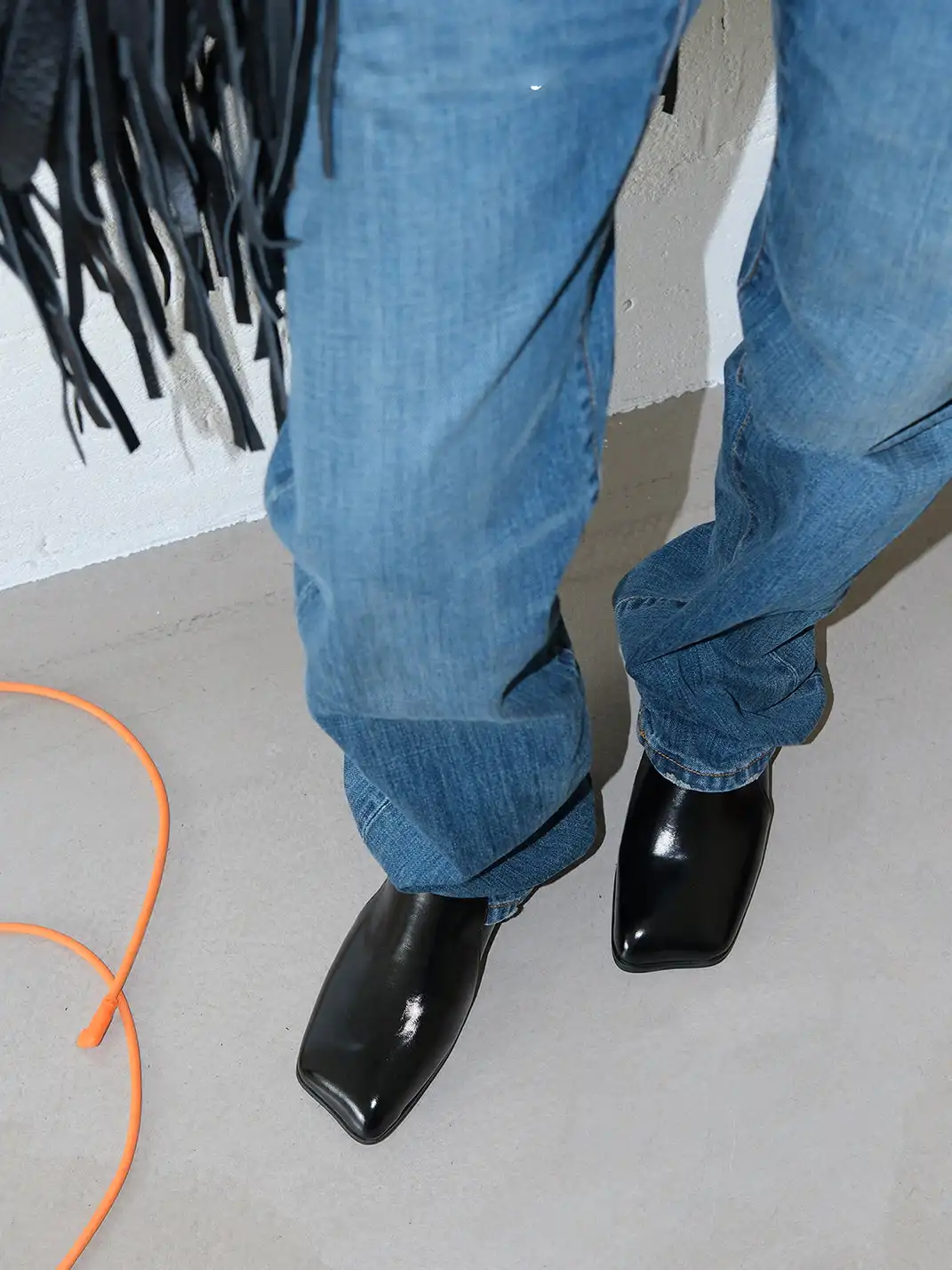 Mooreyu Atelier | Flat Closed Toe Mule Shoes