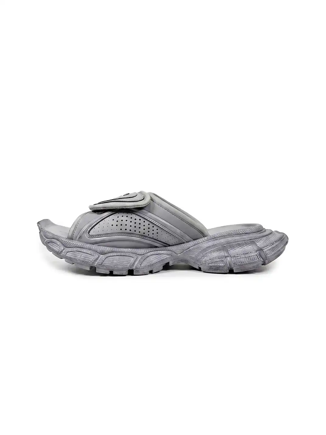 BK OFFICIAL | Velcro Strap Slide Slippers