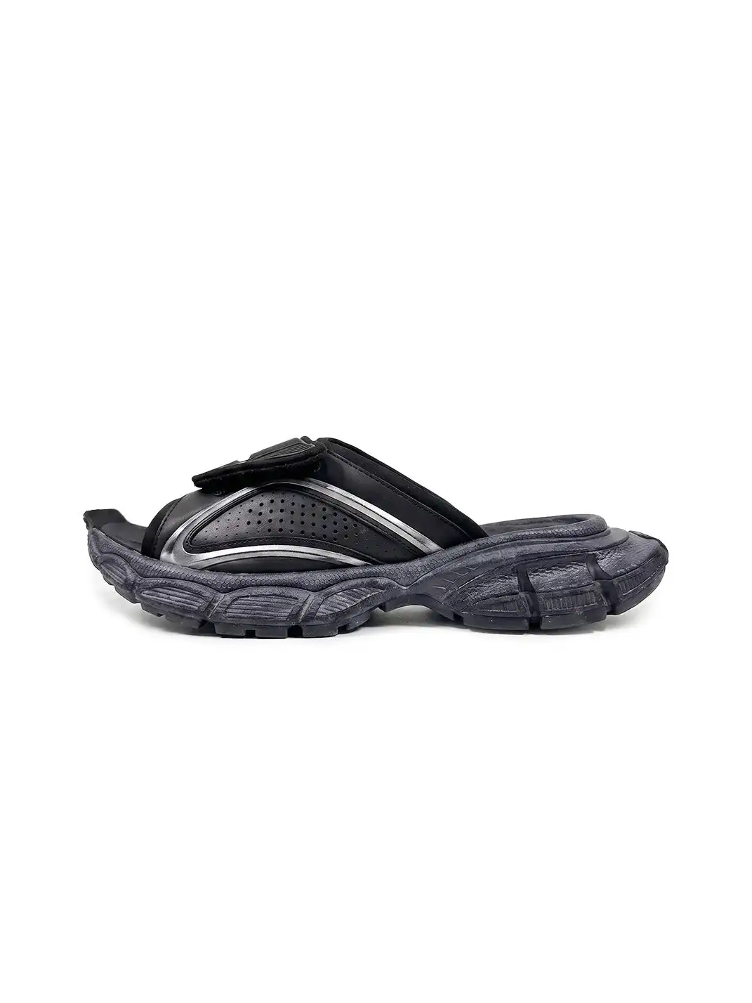 BK OFFICIAL | Velcro Strap Slide Slippers