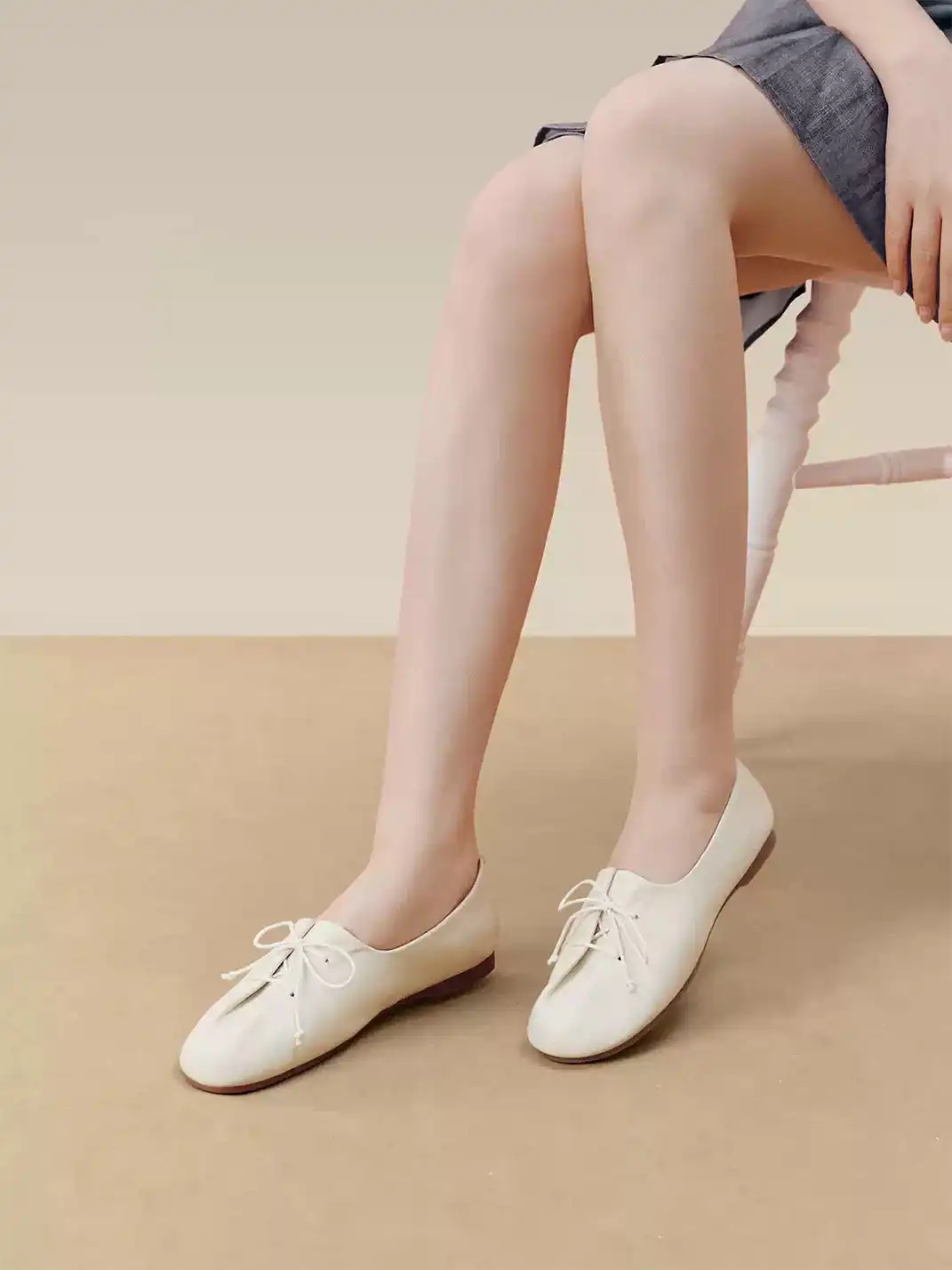 Senda | Soft Sheepskin Flat Loafers