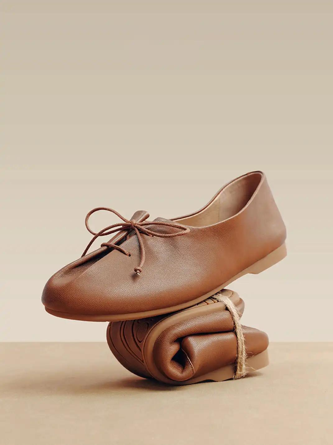 Senda | Soft Sheepskin Flat Loafers