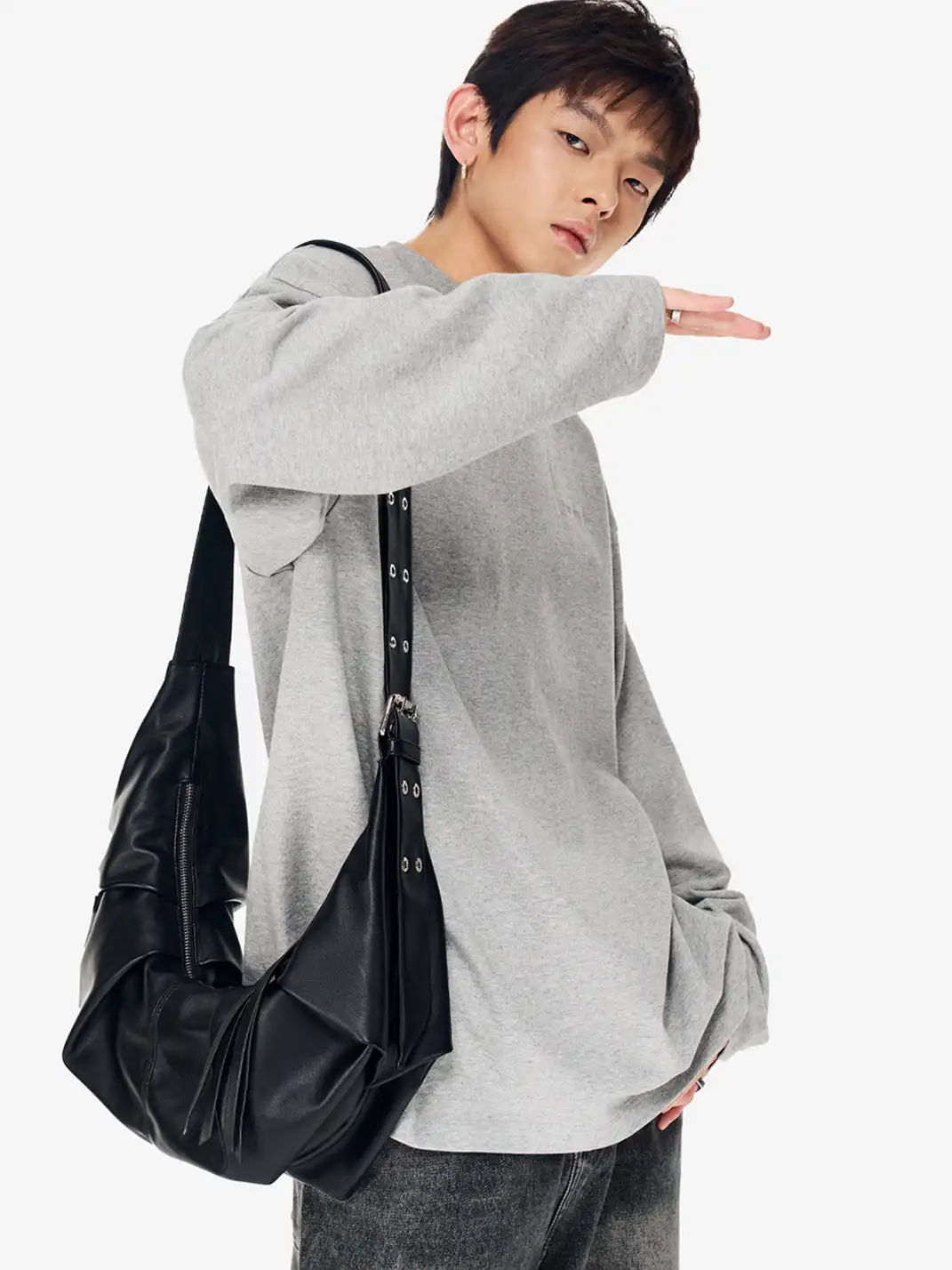 YADAMUI | Slouchy Crossbody Dumpling Bag
