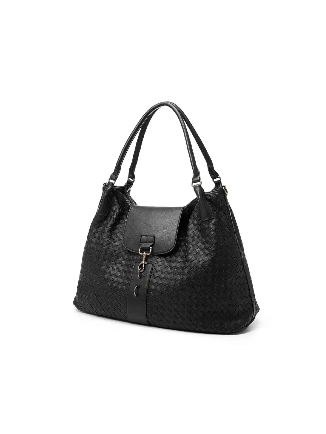 YADAMUI | Woven Commuter Shoulder Tote Bag
