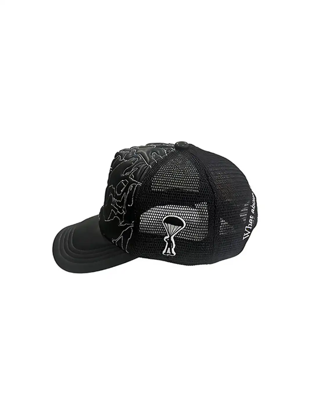 IV MATIC | Embroidered Adjustable Soldier Curved Brim Cap