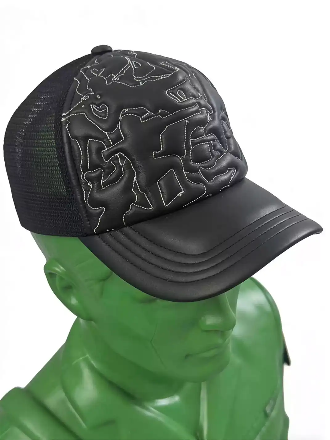 IV MATIC | Embroidered Adjustable Soldier Curved Brim Cap
