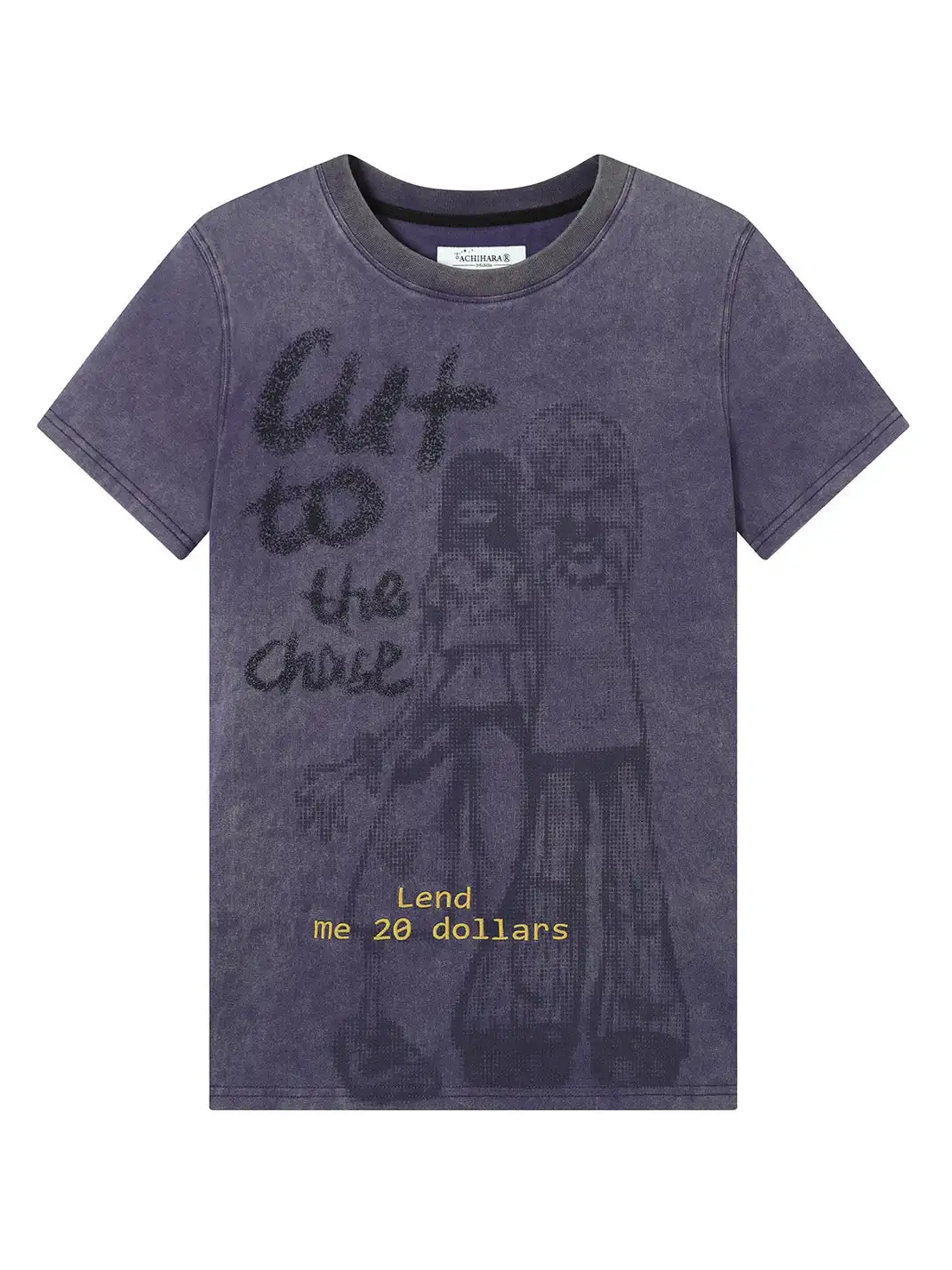 Achihara | Regular Shoulder Comic Print Graphic T-Shirt