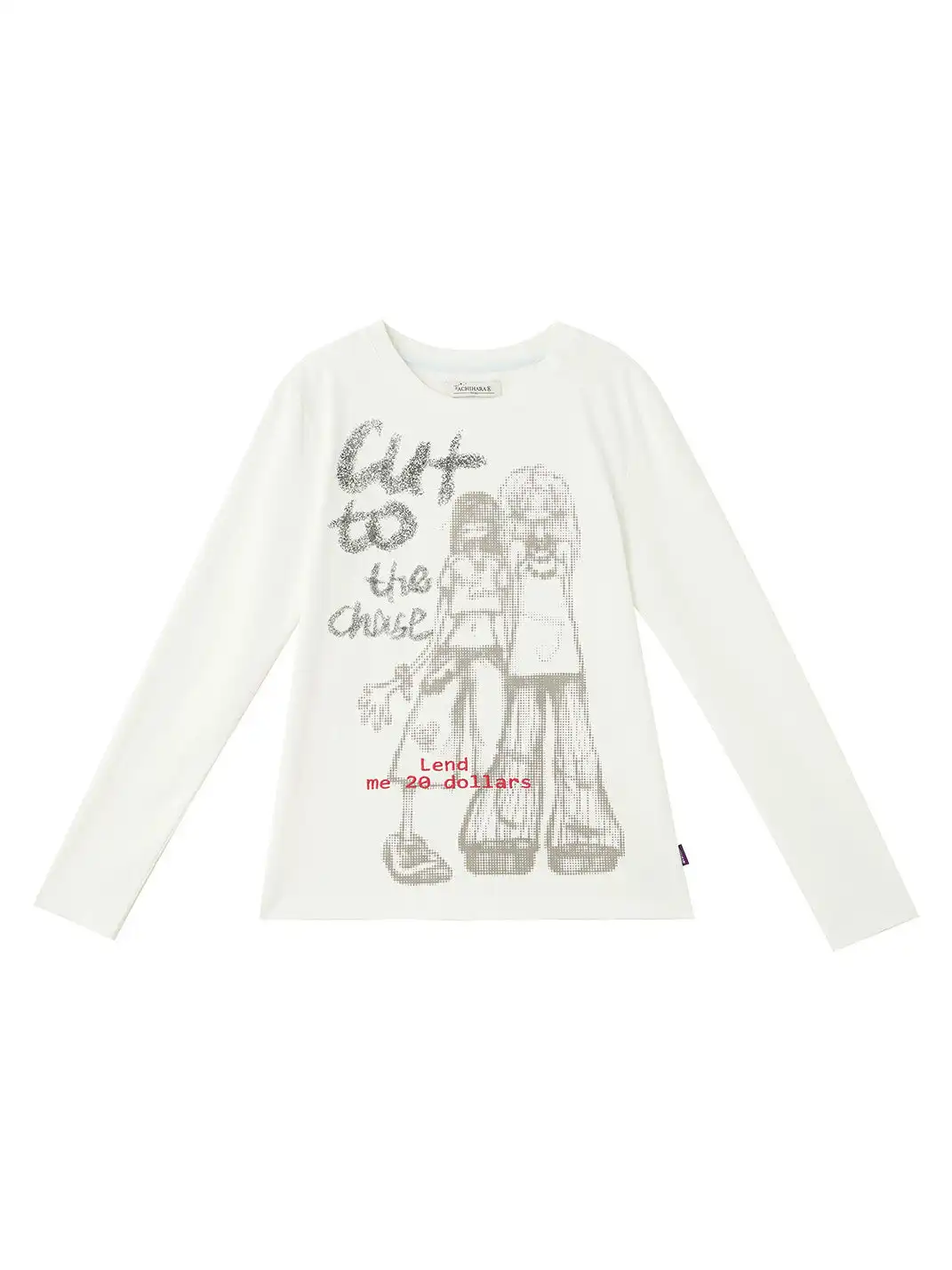 Achihara | Regular Shoulder Comic Print Graphic T-Shirt