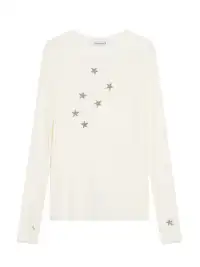 Achihara | Star Print Long Sleeve T-Shirt