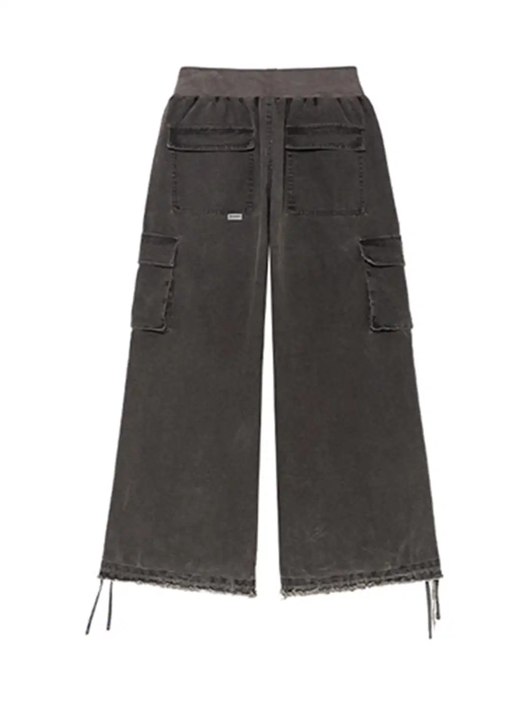 Achihara | Star Print Floor-Length Wide Leg Pants