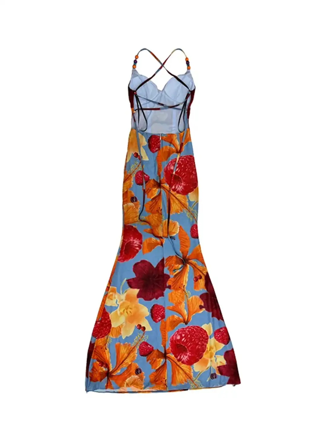 DeleteEX | Backless Tie Slim Dress