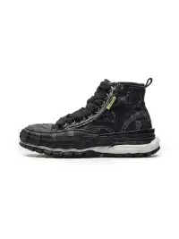 OGR | Distressed Ripped Denim Canvas Shoes