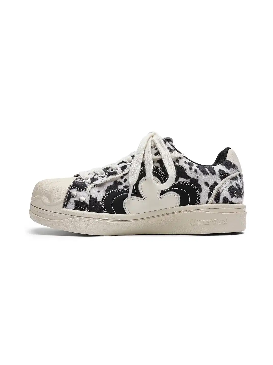UENO PLANET | Plum Blossom Shell Toe Canvas Shoes