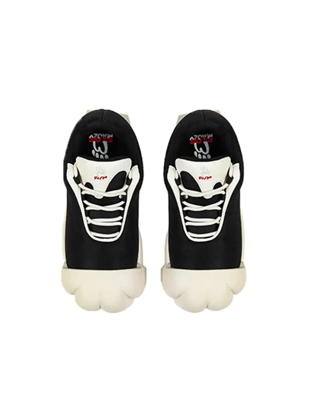 FVVO |  Oversized Toe Cap Canvas Sneakers