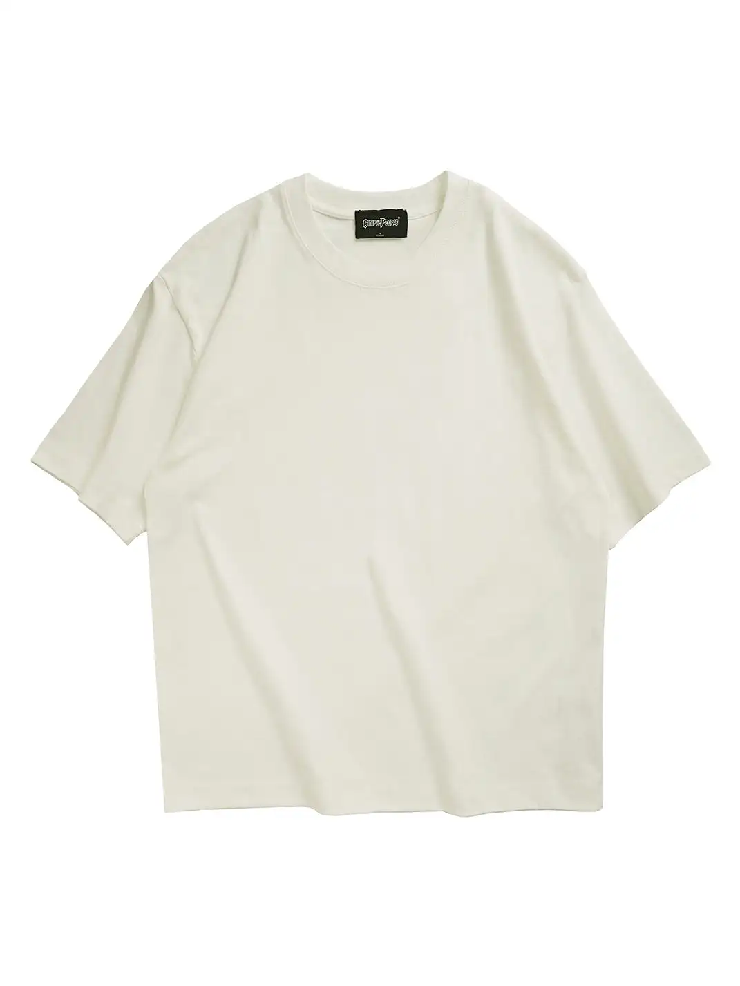 Jiwuus | Basic Oversized Short Sleeve T-Shirt
