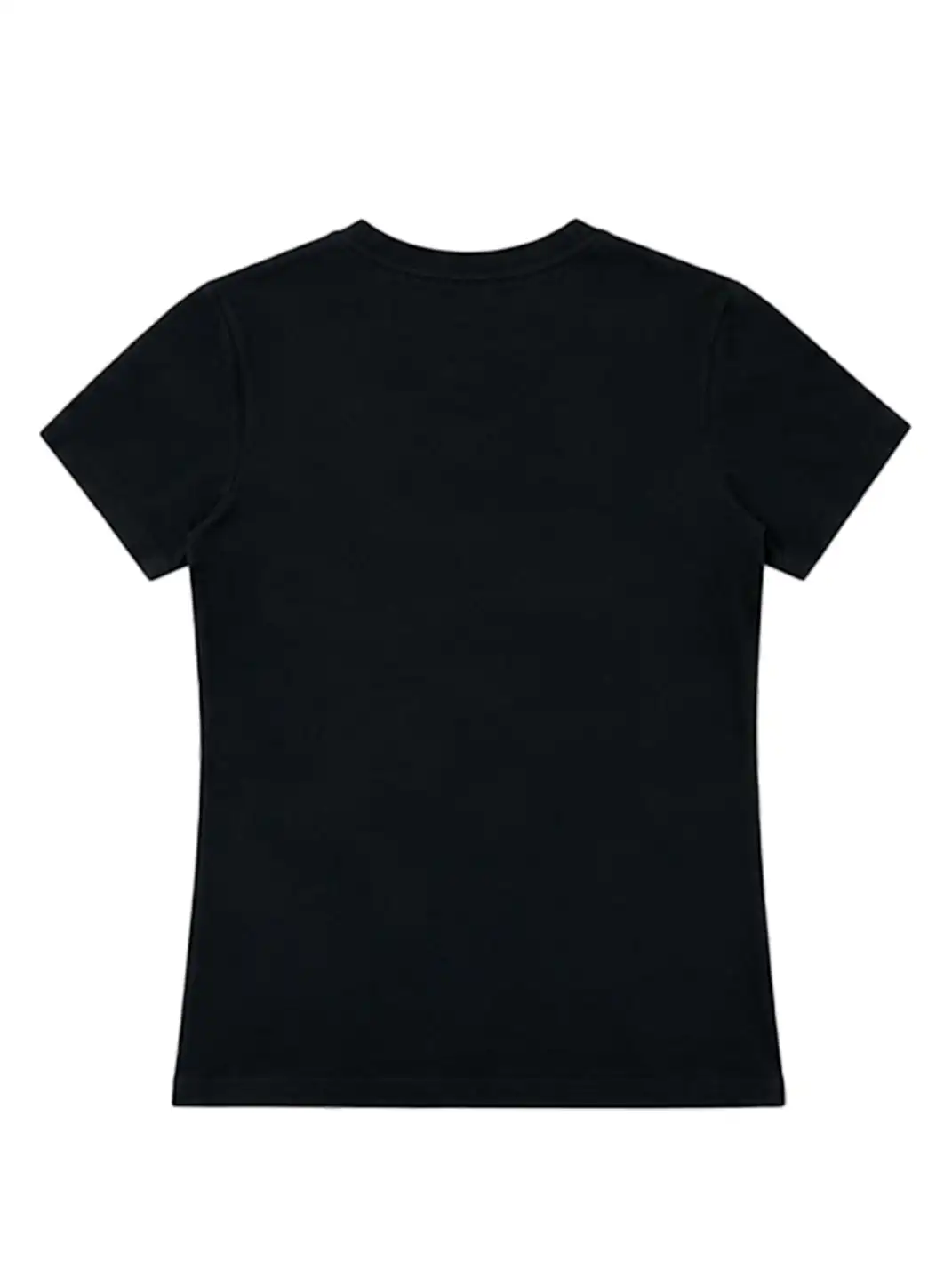 PAIKI | Lip Print Gold Foil Glitter Letter Crew Neck T-Shirt