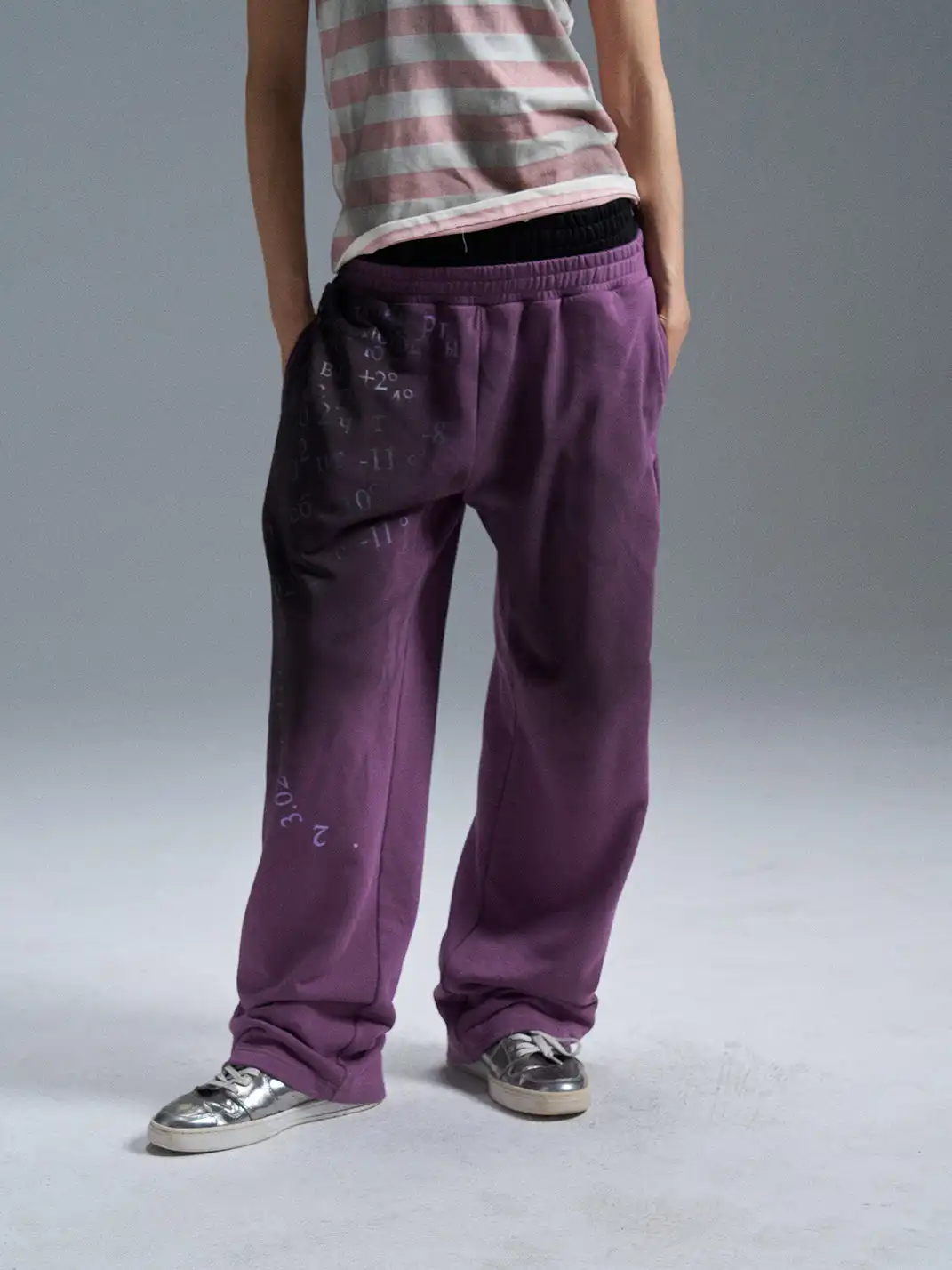 PAIKI | Dirty Spray Zip Totem Casual Pants