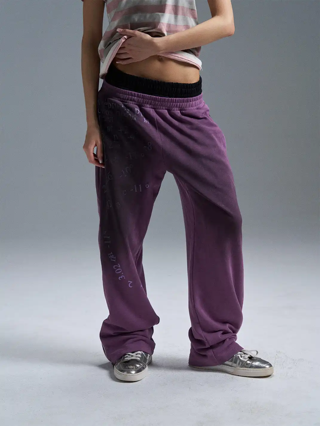 PAIKI | Dirty Spray Zip Totem Casual Pants