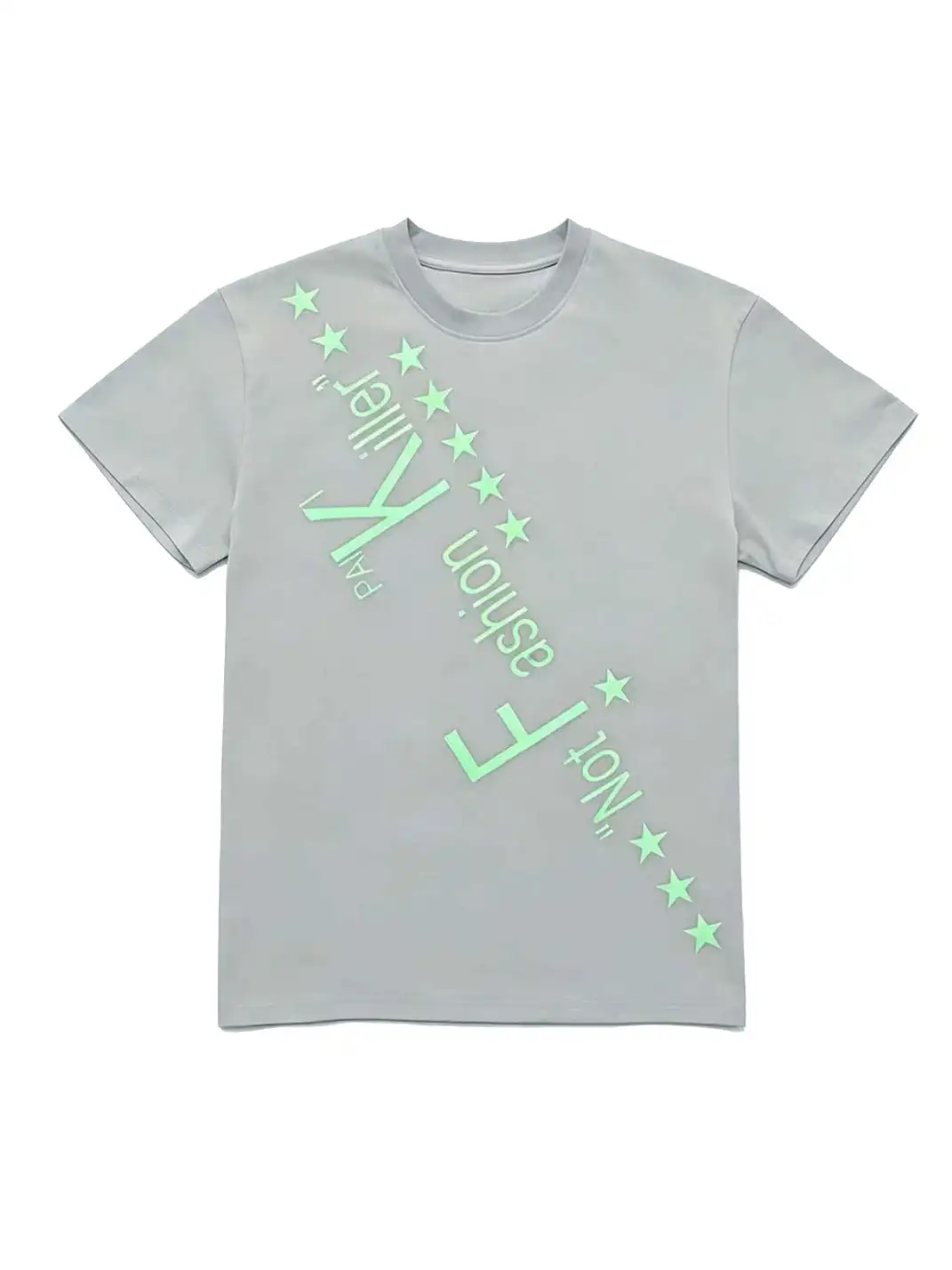 PAIKI | Slogan & Star Print T-Shirt