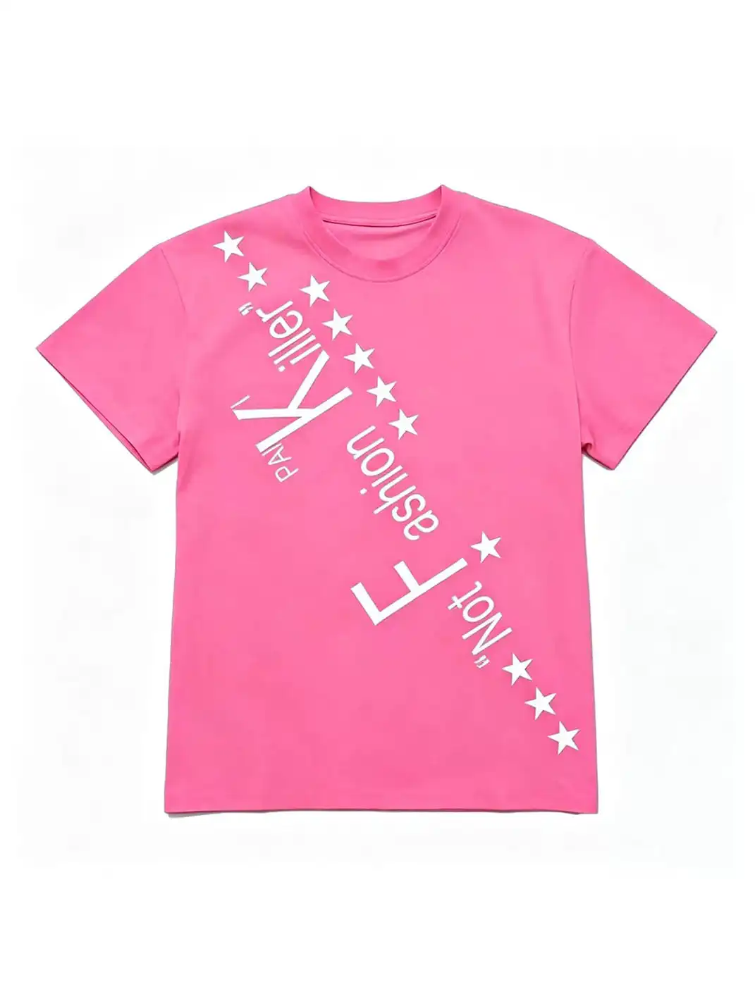 PAIKI | Slogan & Star Print T-Shirt