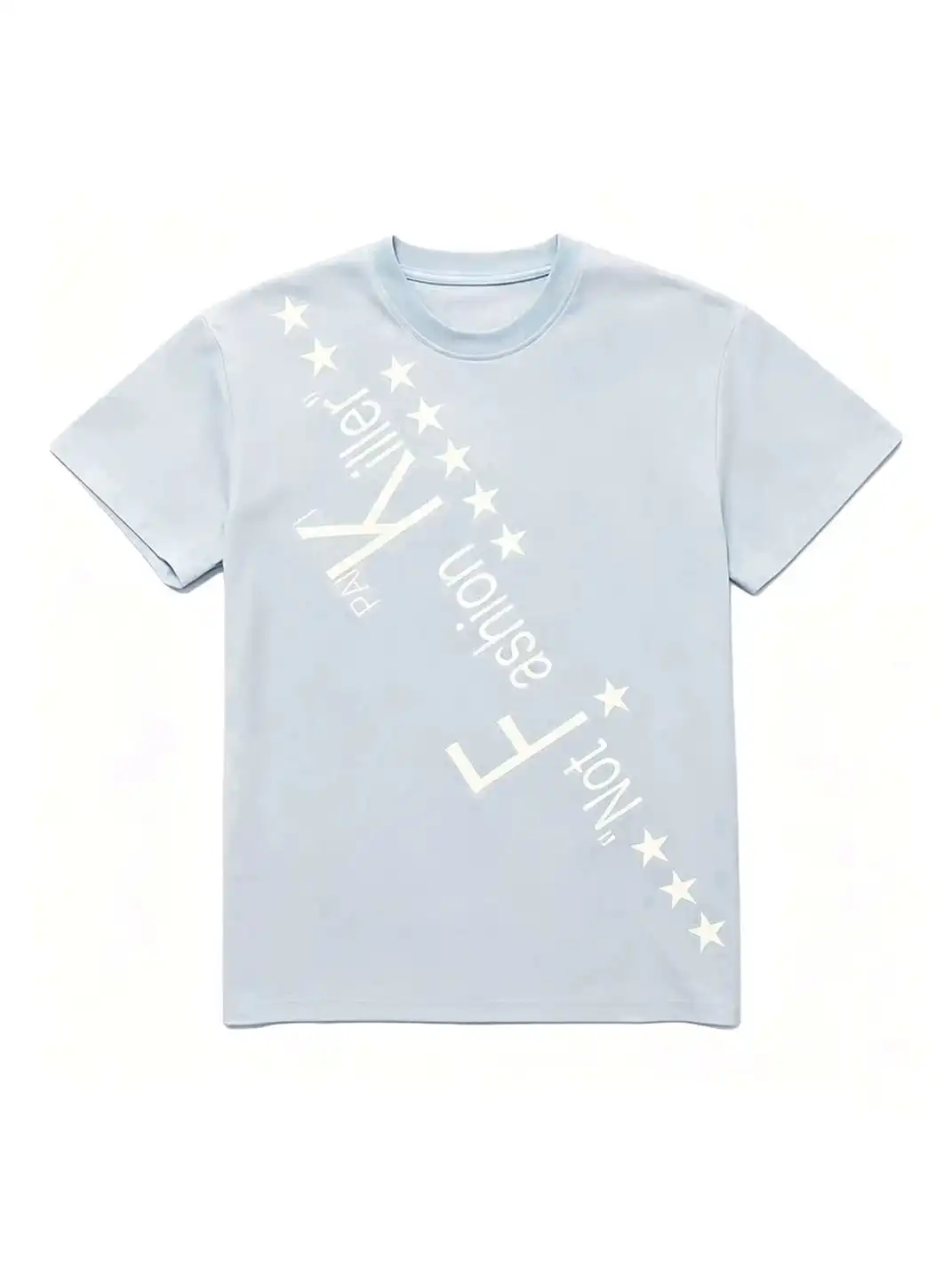 PAIKI | Slogan & Star Print T-Shirt