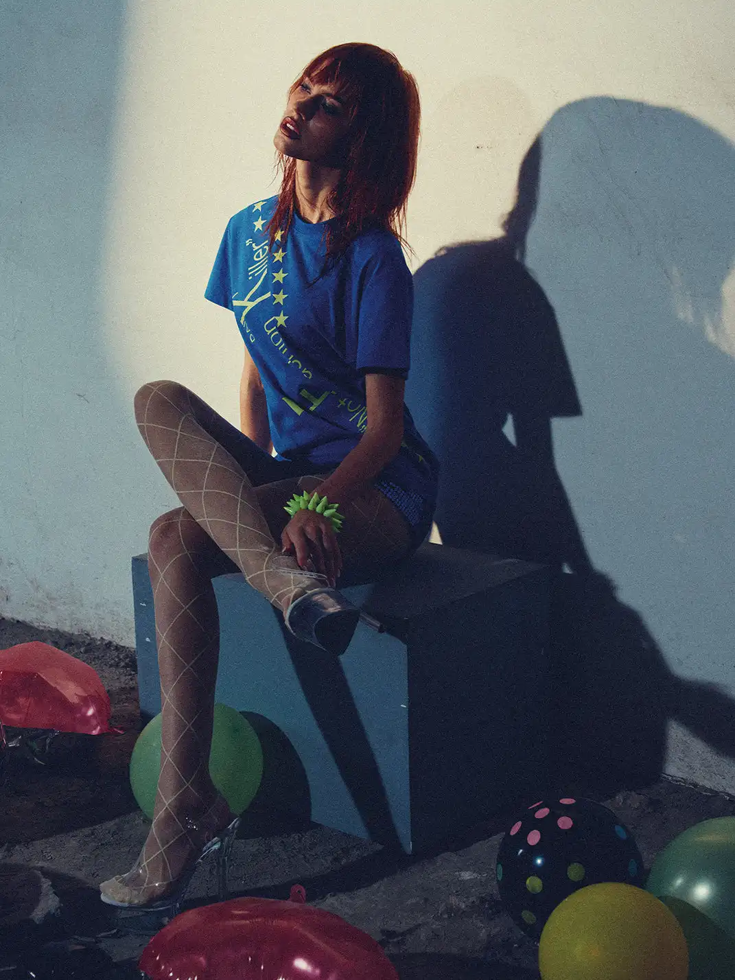 PAIKI | Slogan & Star Print T-Shirt