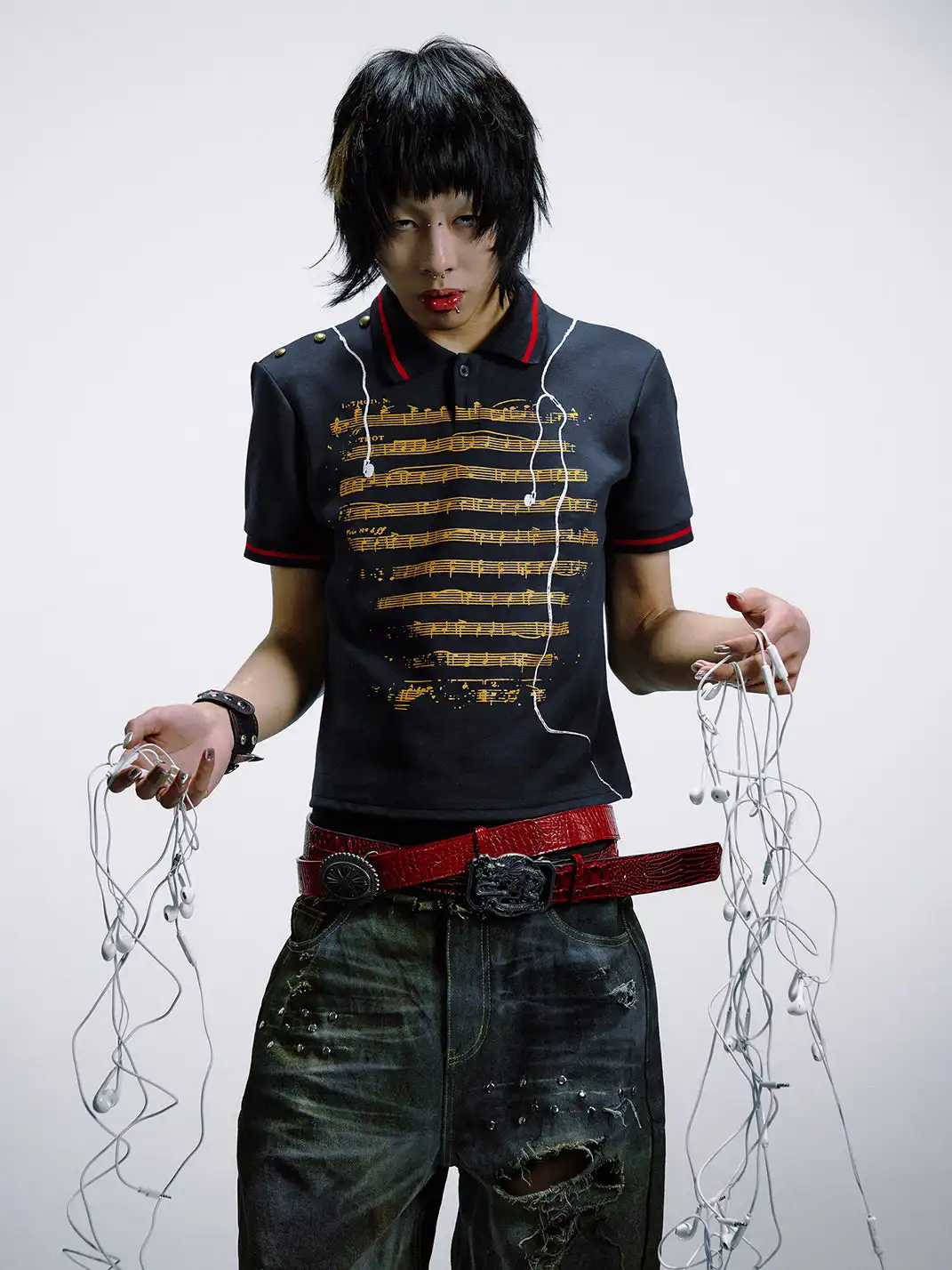 PAIKI | Napoleon Headphone Polo Shirt