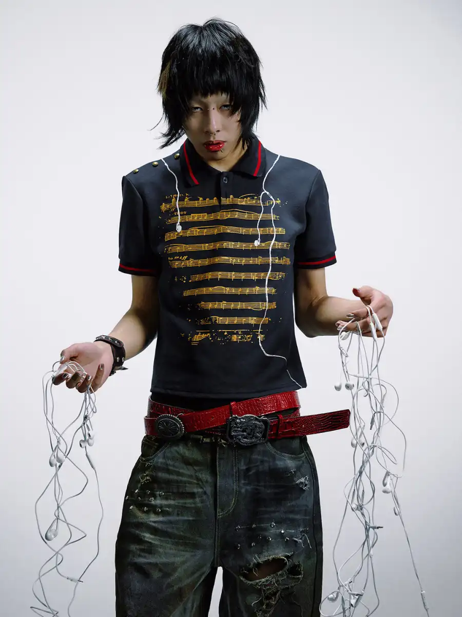 PAIKI | Napoleon Headphone Polo Shirt - 2
