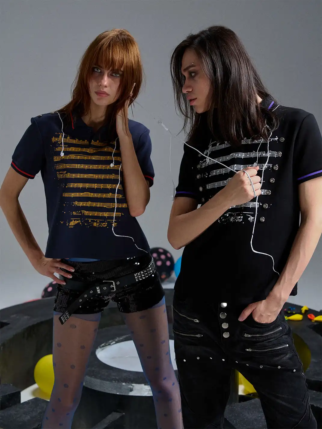 PAIKI | Napoleon Headphone Polo Shirt