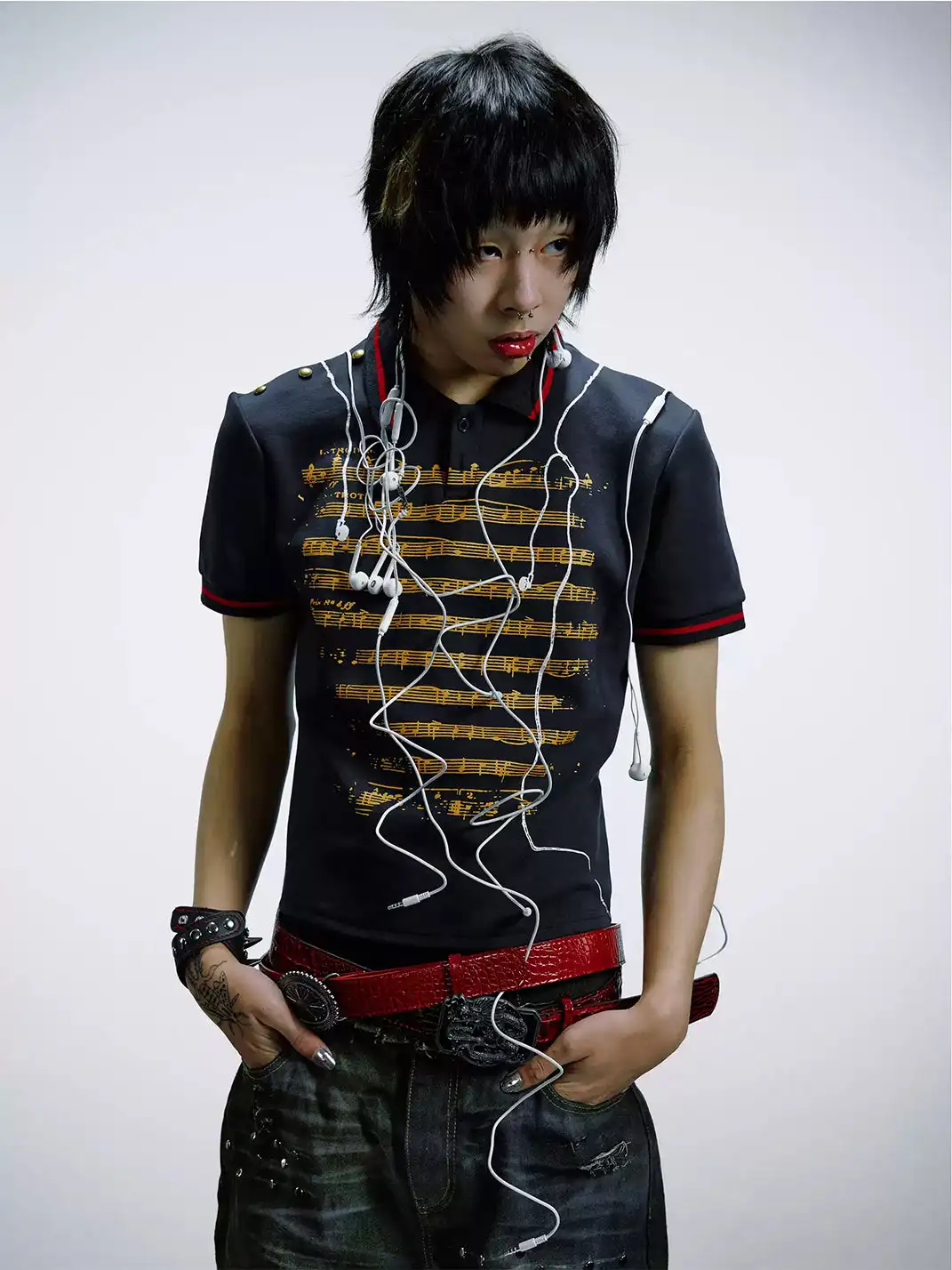PAIKI | Napoleon Headphone Polo Shirt