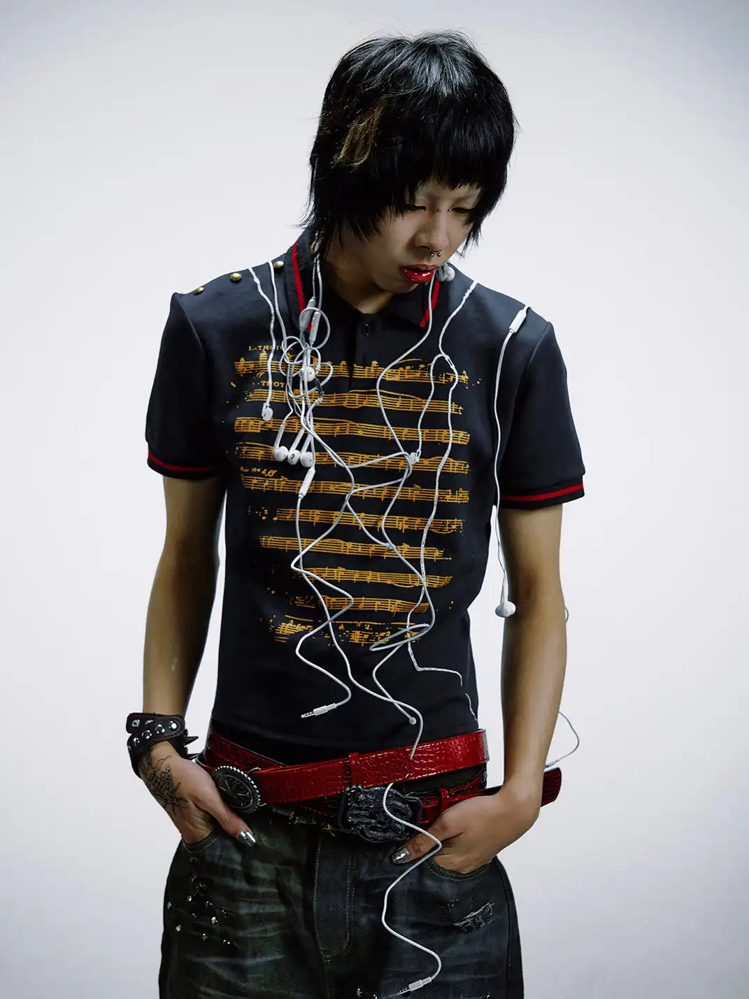 PAIKI | Napoleon Headphone Polo Shirt
