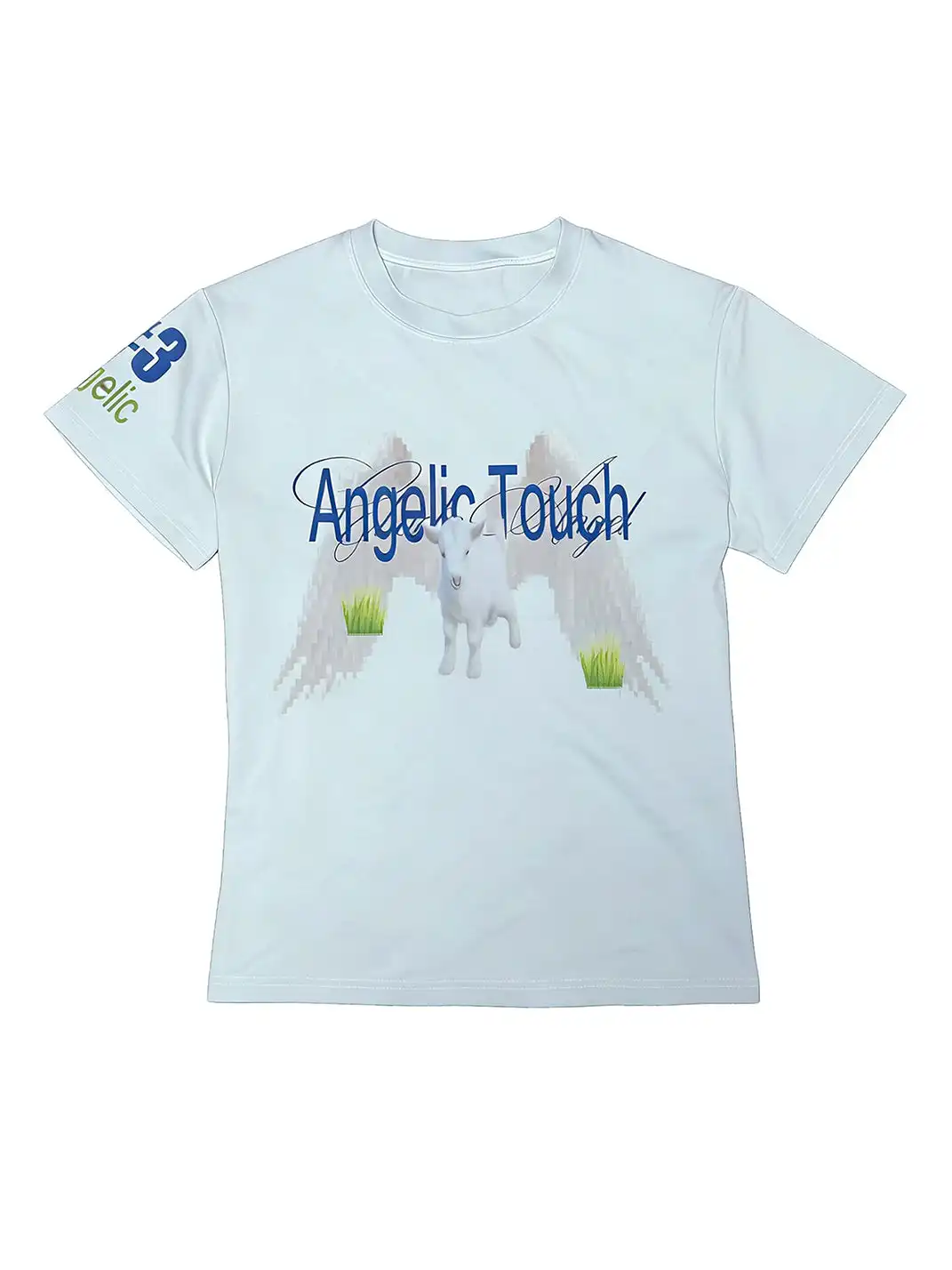PAIKI | Angel Lamb Regular Shoulder T-Shirt