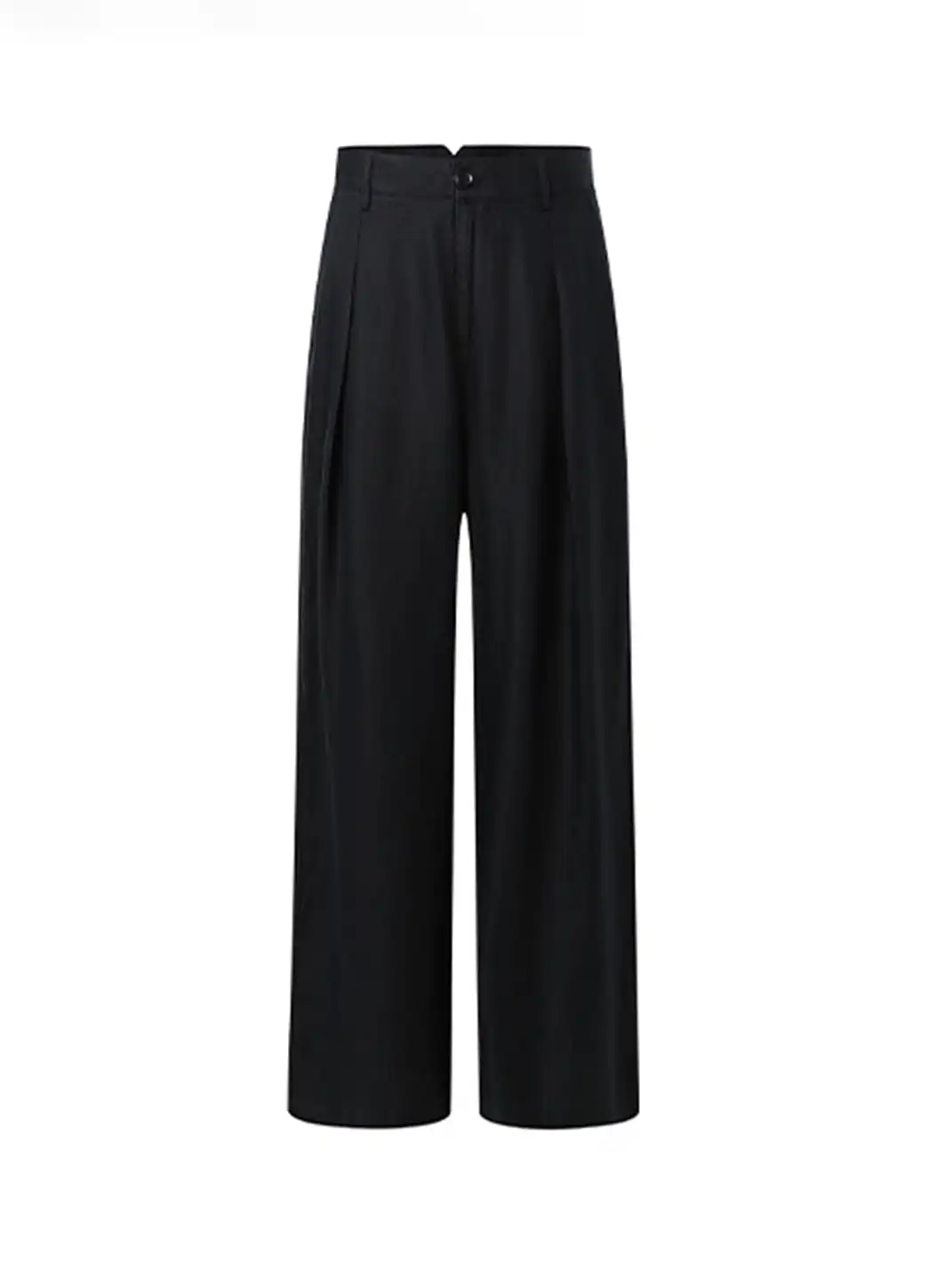 FLY OFF | Cool Feeling Tencel Straight Leg Casual Pants