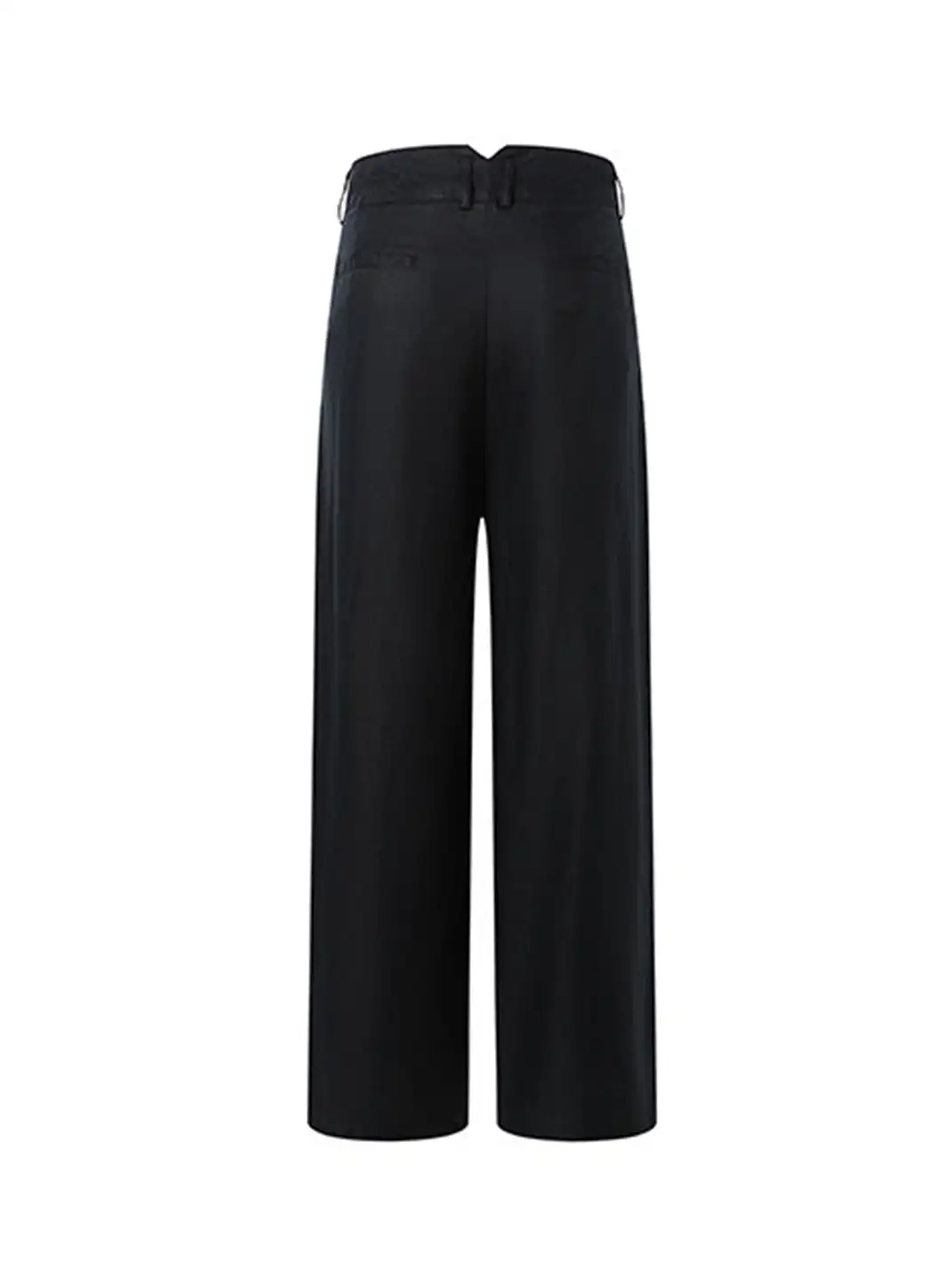 FLY OFF | Cool Feeling Tencel Straight Leg Casual Pants