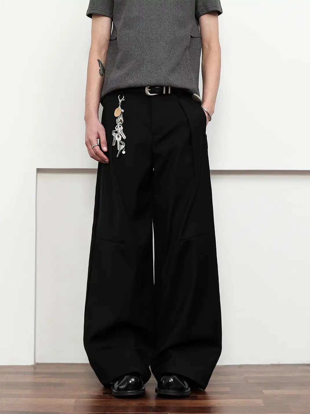 FLY OFF | Vintage Loose Fit Kendo Pants