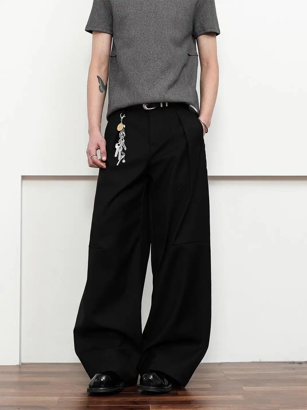 FLY OFF | Vintage Loose Fit Kendo Pants